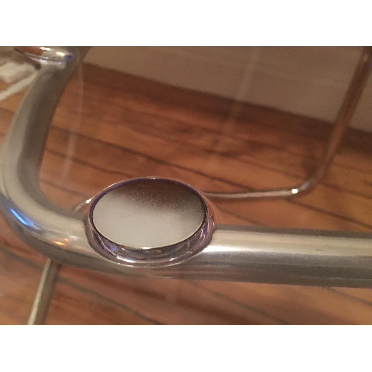Ikea Tobias Acrylic/Clear Chrome Plated Chair - image-7