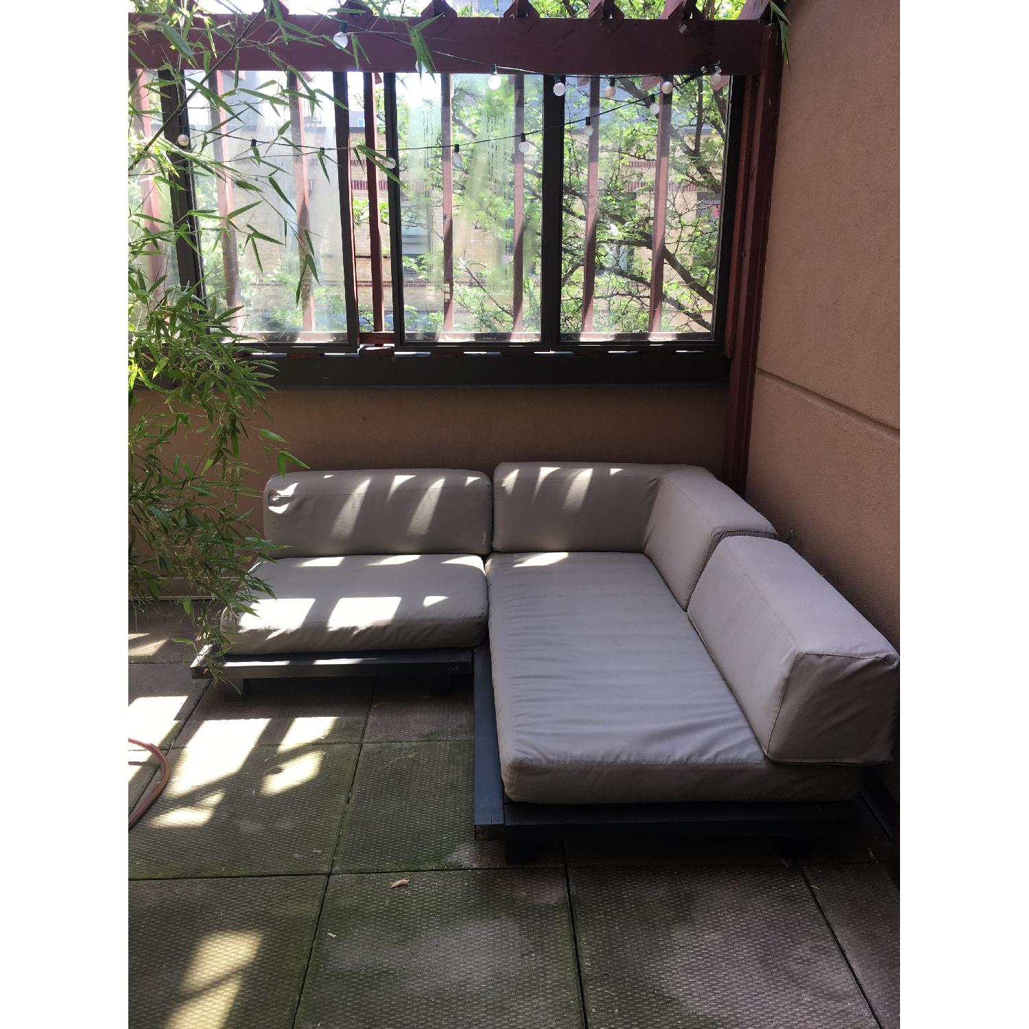 West Elm Tillary Outdoor Sectional Sofa - image-1