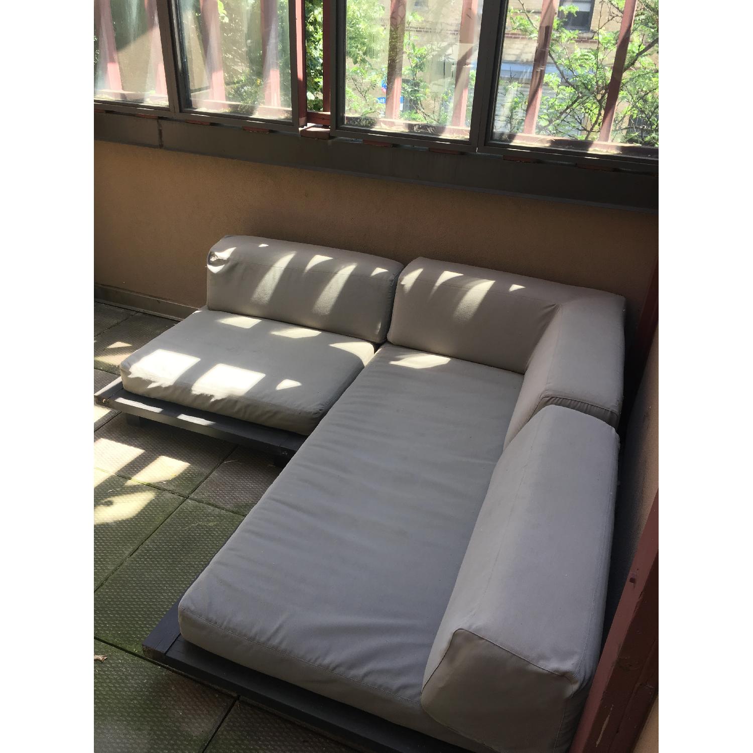 West Elm Tillary Outdoor Sectional Sofa - image-2