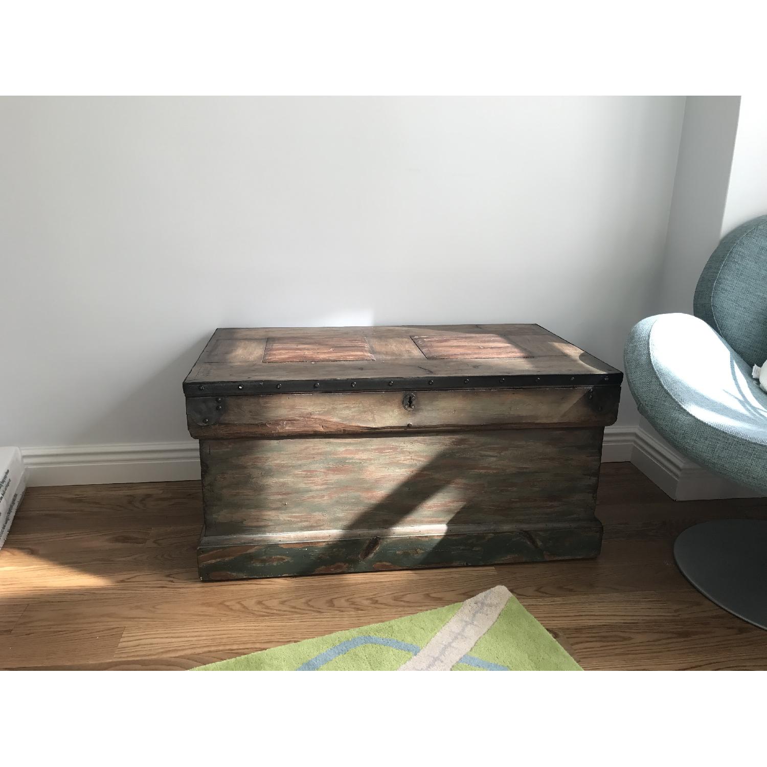 Pottery Barn Rebecca Trunk - image-1