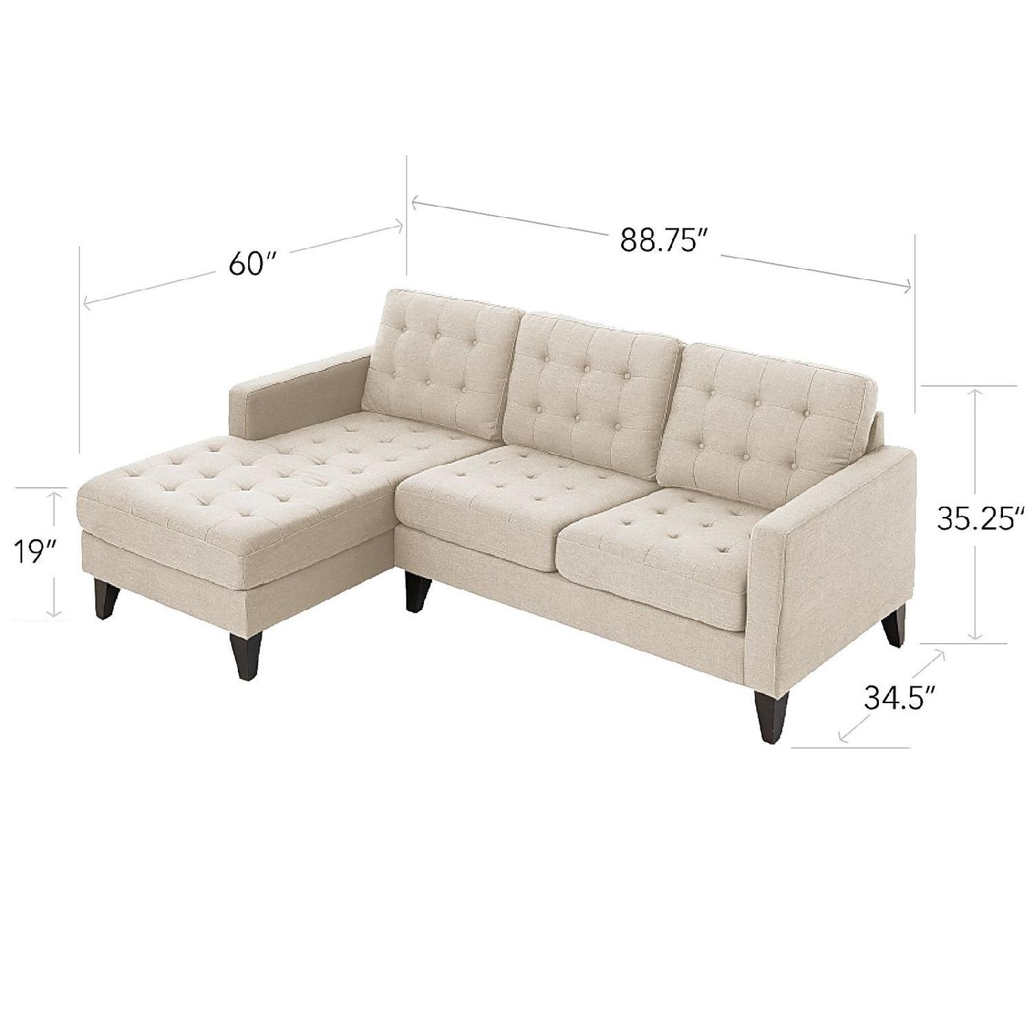 Pier 1 Nyle Sectional Sofa - image-1