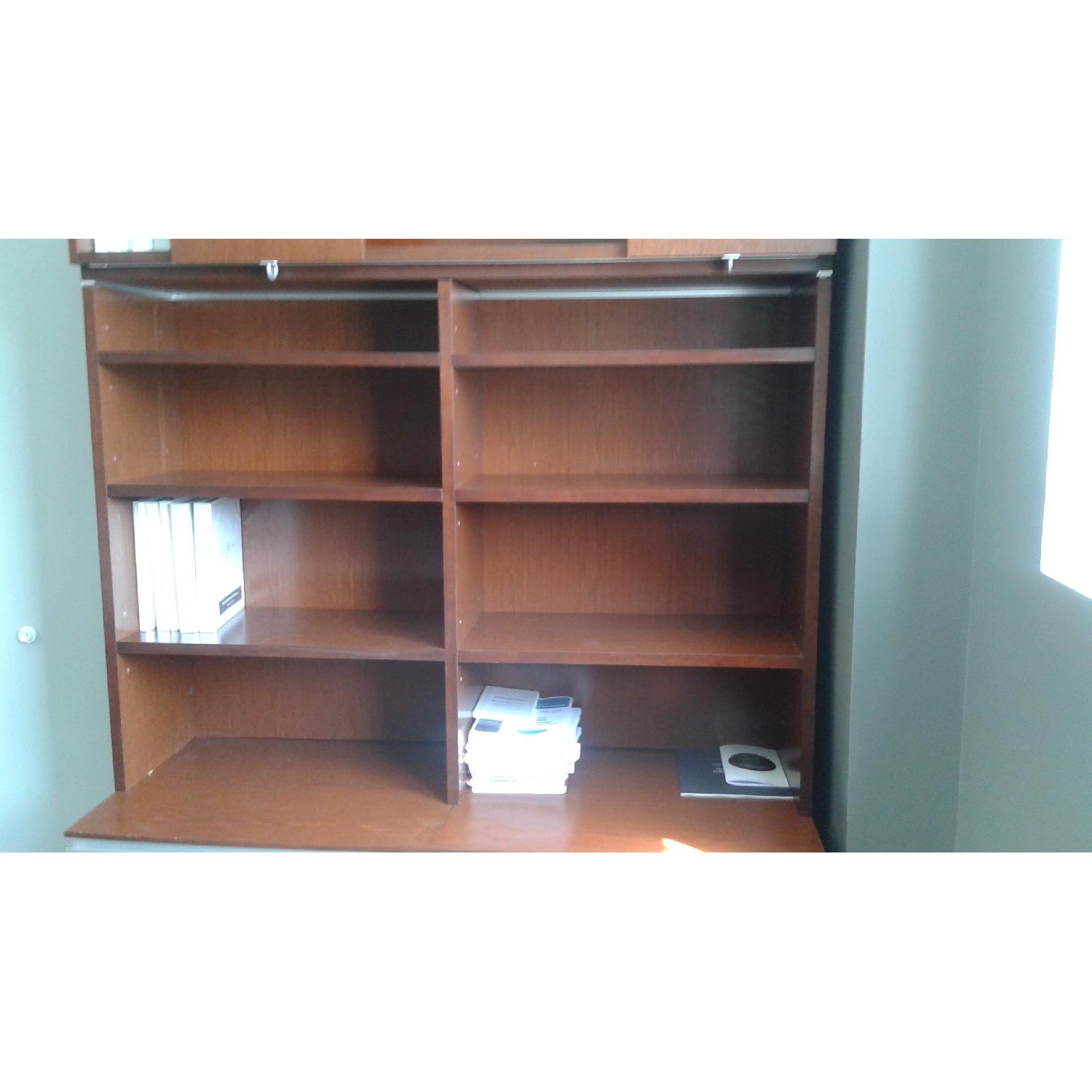 Knoll Office Cabinet w/ Shelving Unit & Additional Storage - image-3