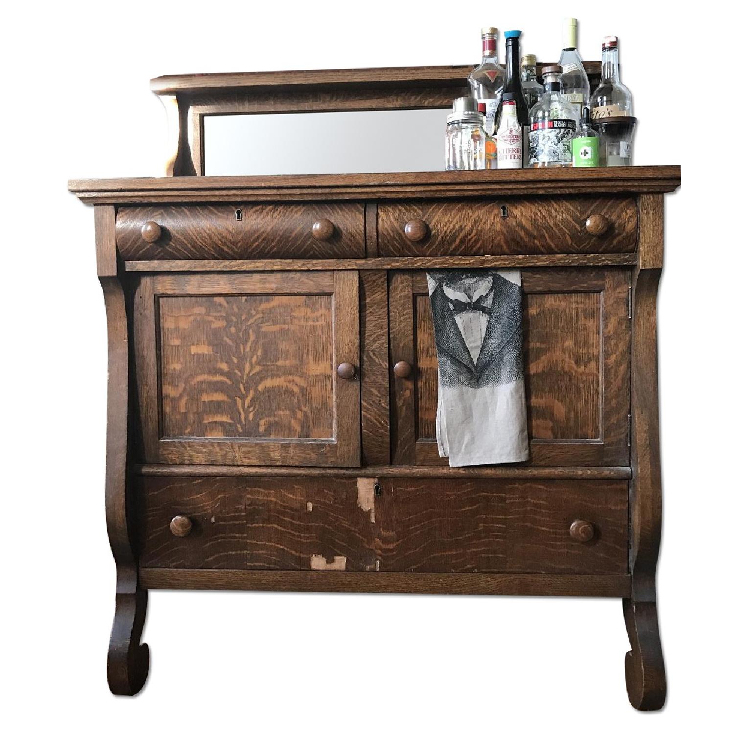 Vintage Wood Bar - image-0