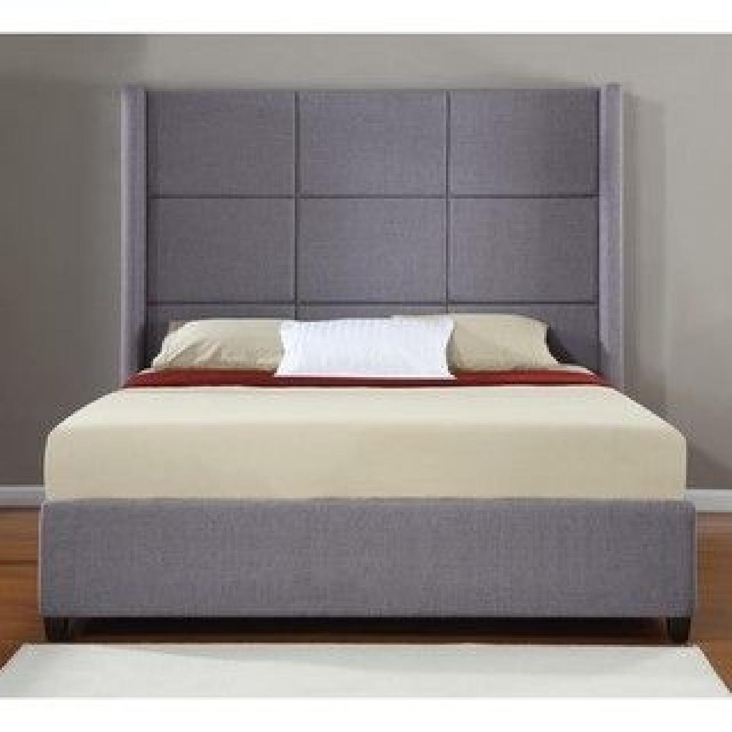 Jillian Upholstered Queen Bed Frame - image-2