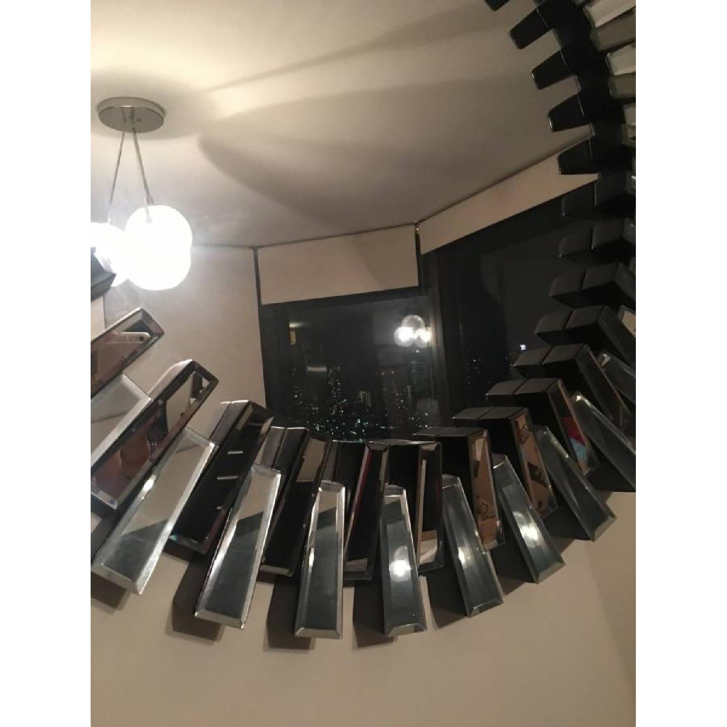 Modani Solaris Contemporary Mirror in Glass - image-4