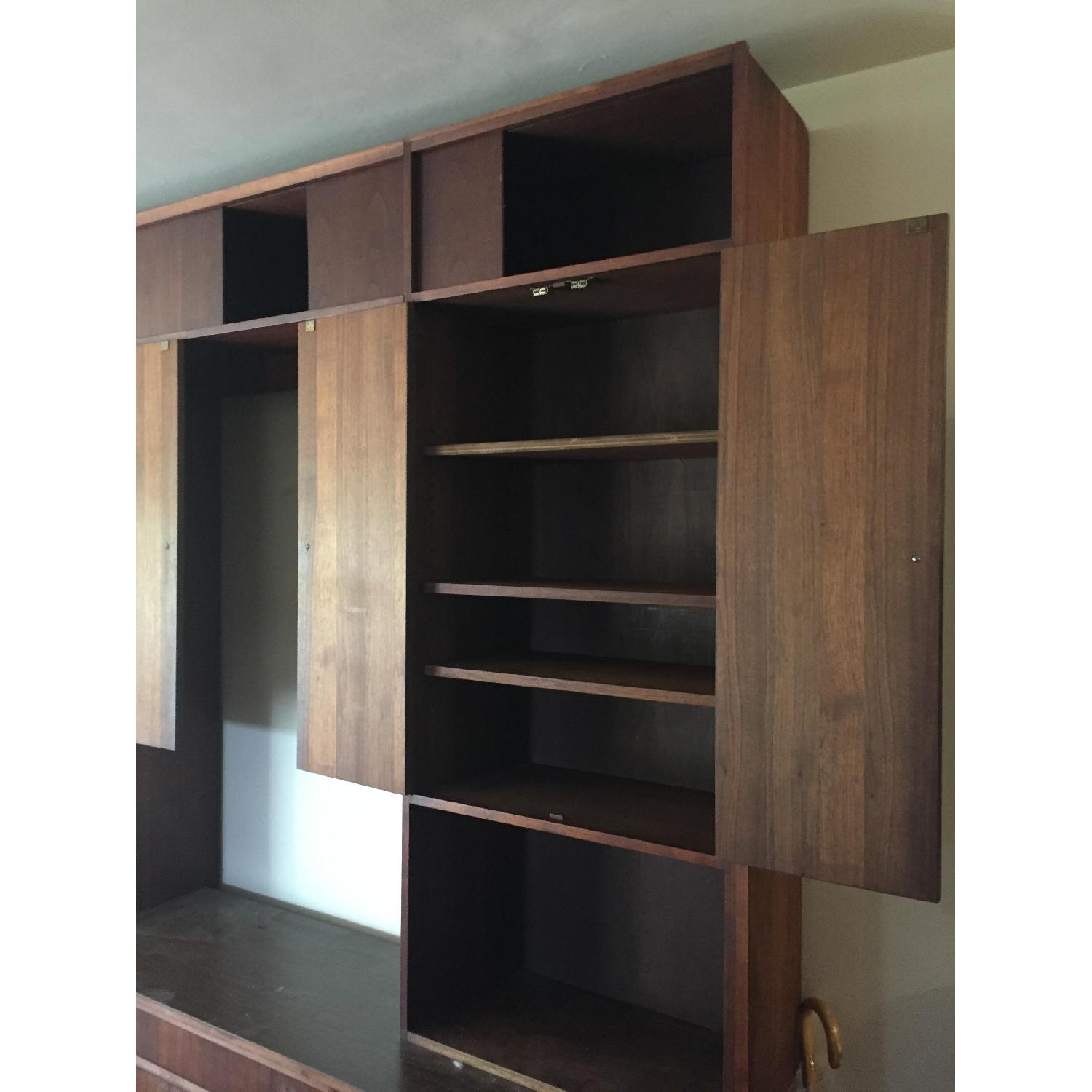 Mid Century Modern Media Wall Unit - image-2