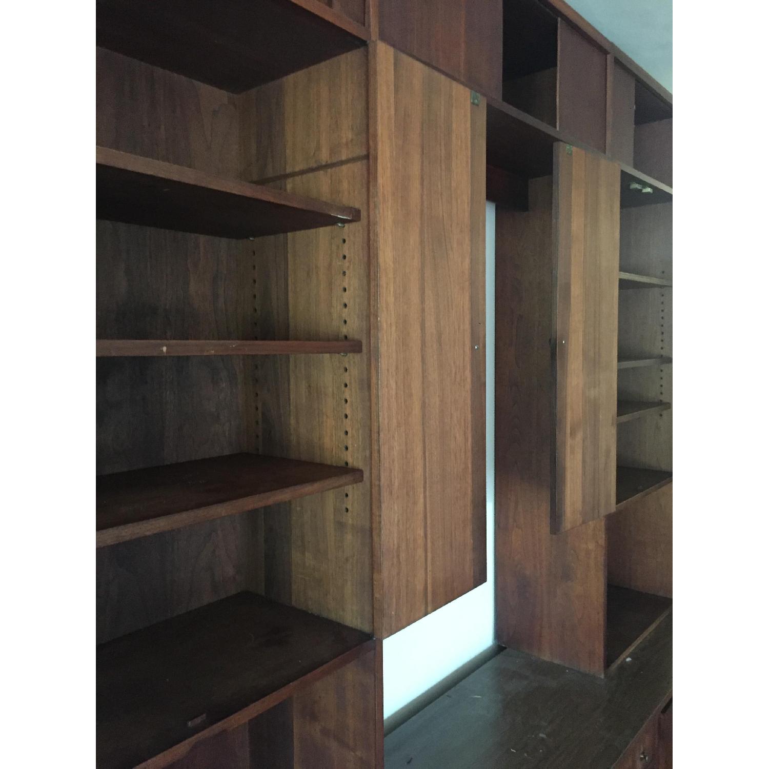 Mid Century Modern Media Wall Unit - image-3