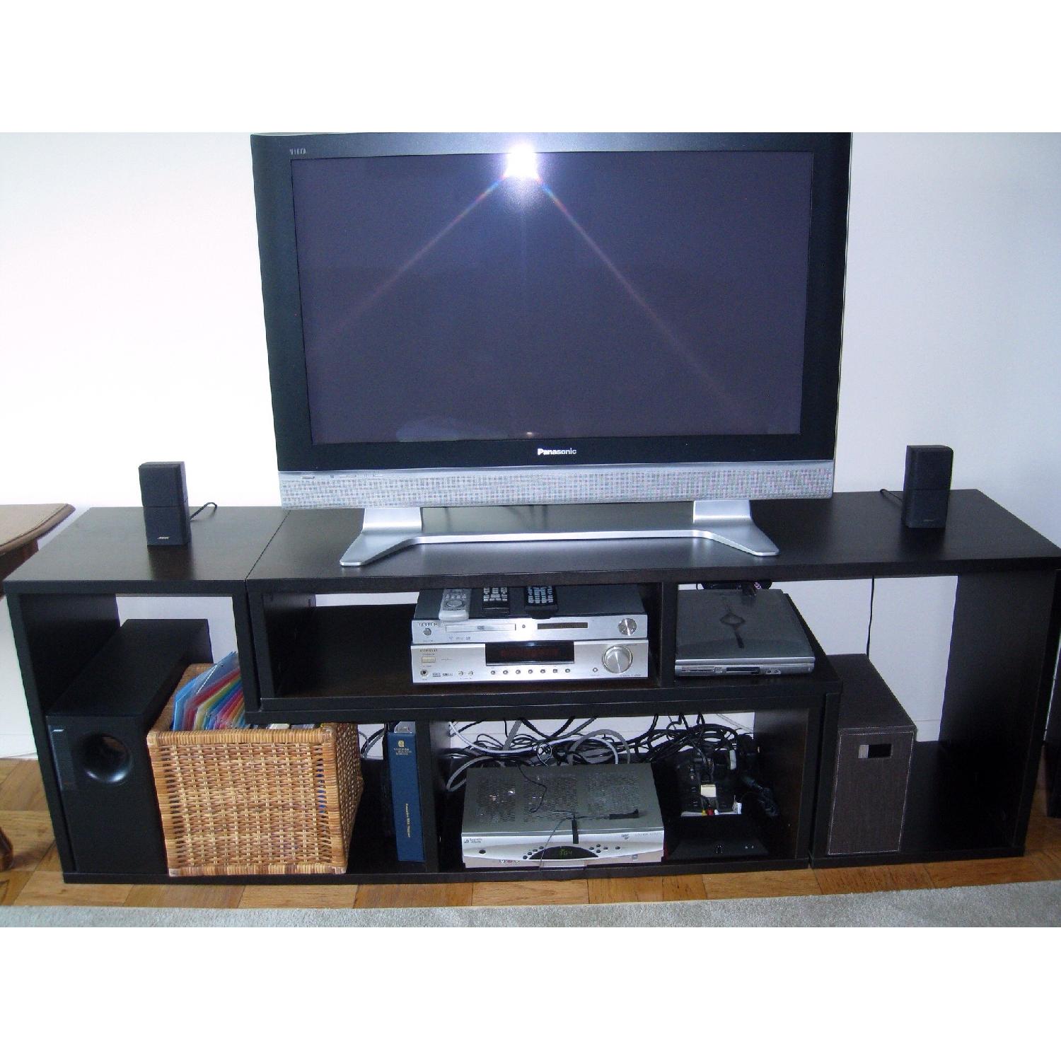 Modular Adjustable 2 Piece Media Console - image-1