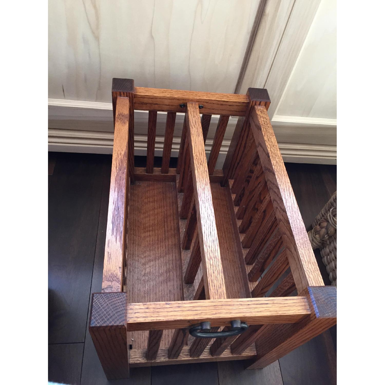 Stickley Mission Style Magazine Rack - image-1