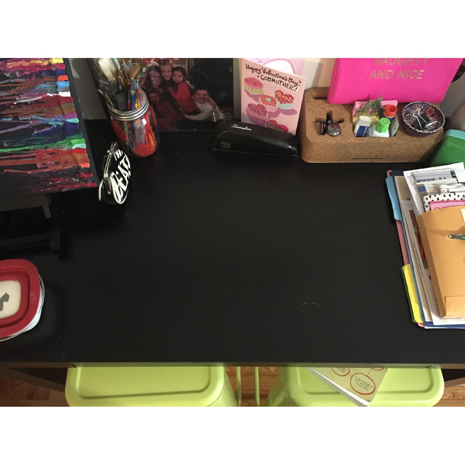 Altra Parsons Black Writing Desk - image-2