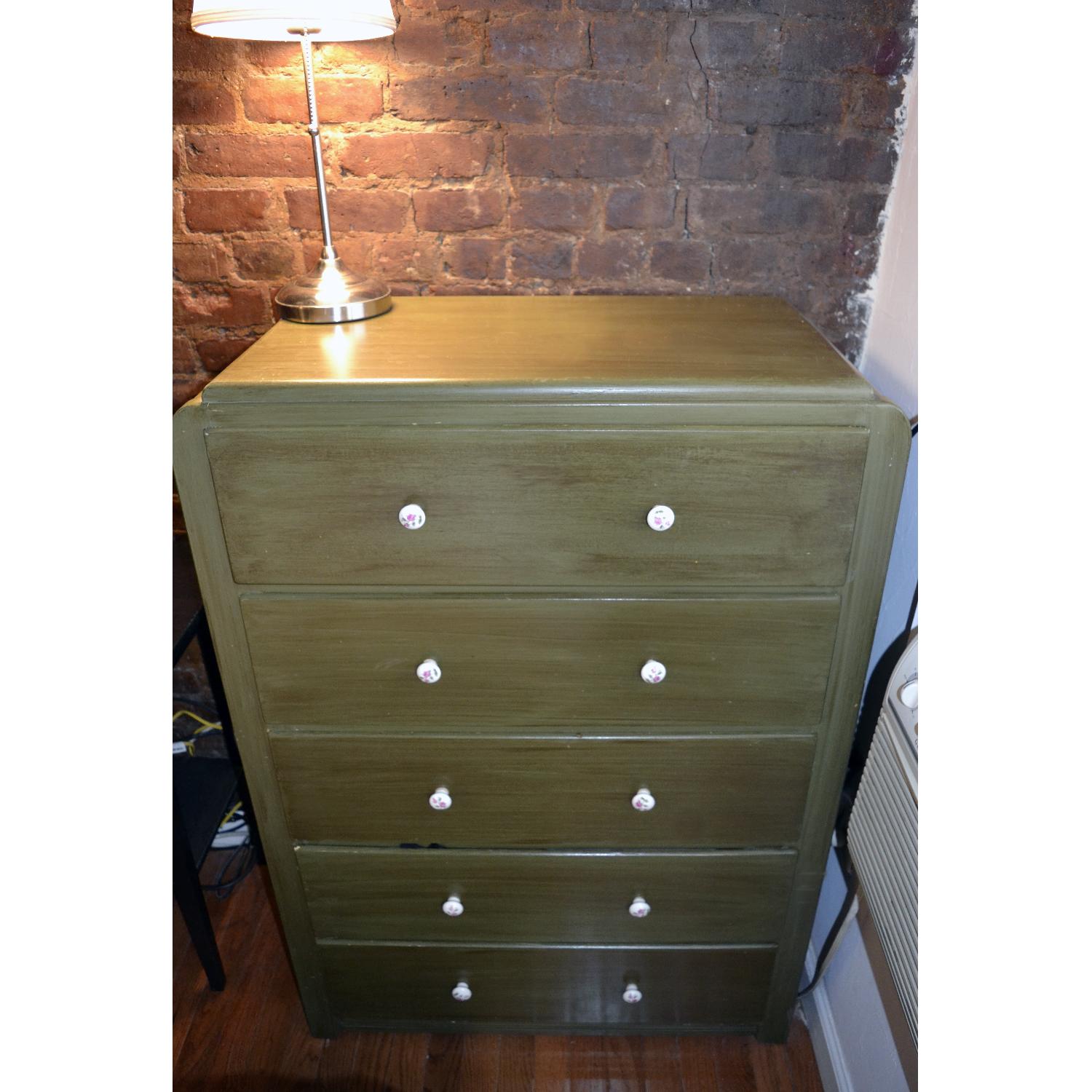 Vintage 1950's Wooden Dresser - image-1