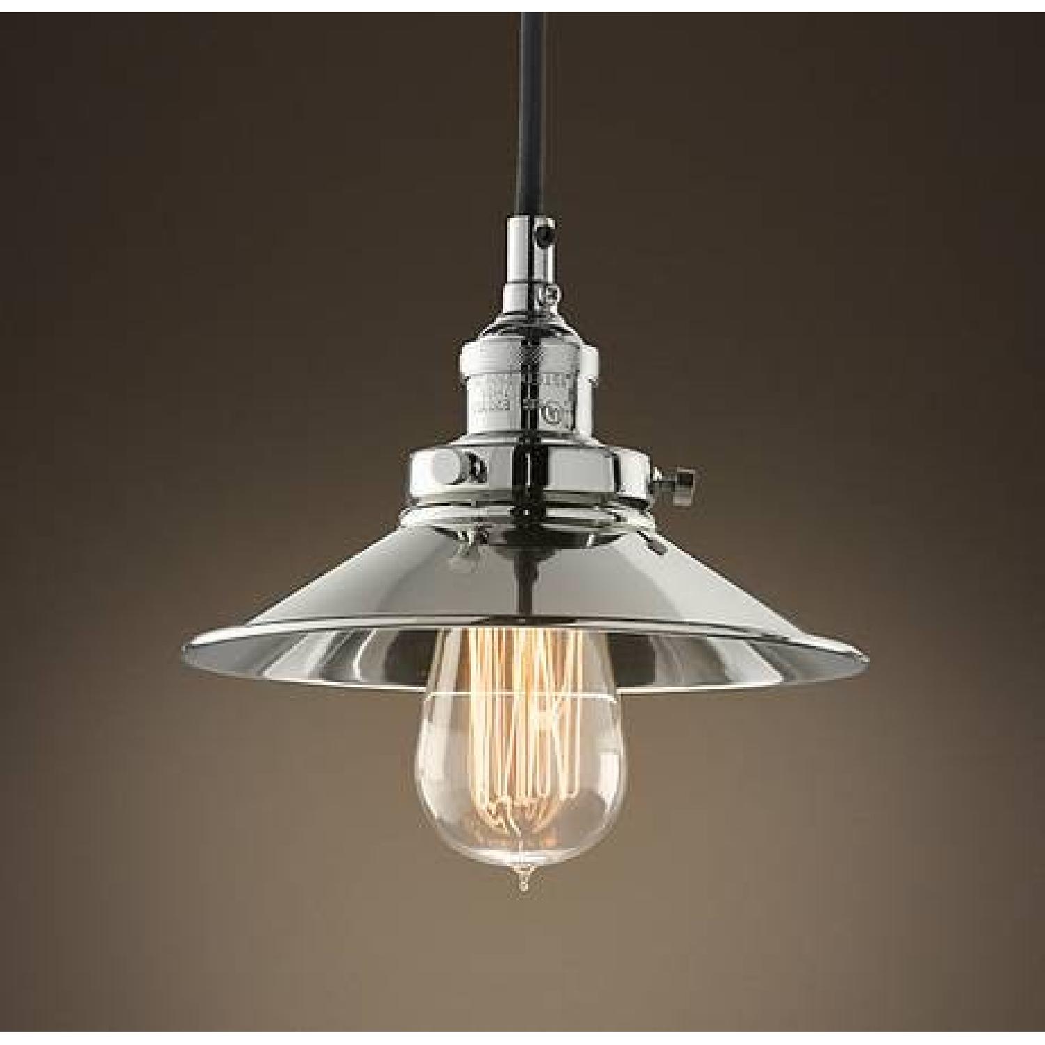 Restoration Hardware Filament Metal Single Pendant - image-1