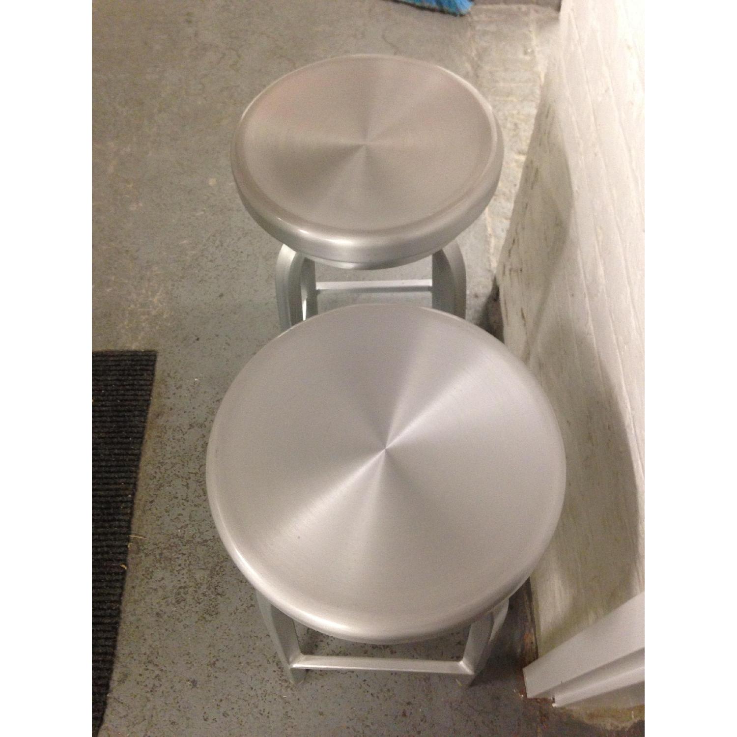 Swivel Metal Bar Stools - image-4