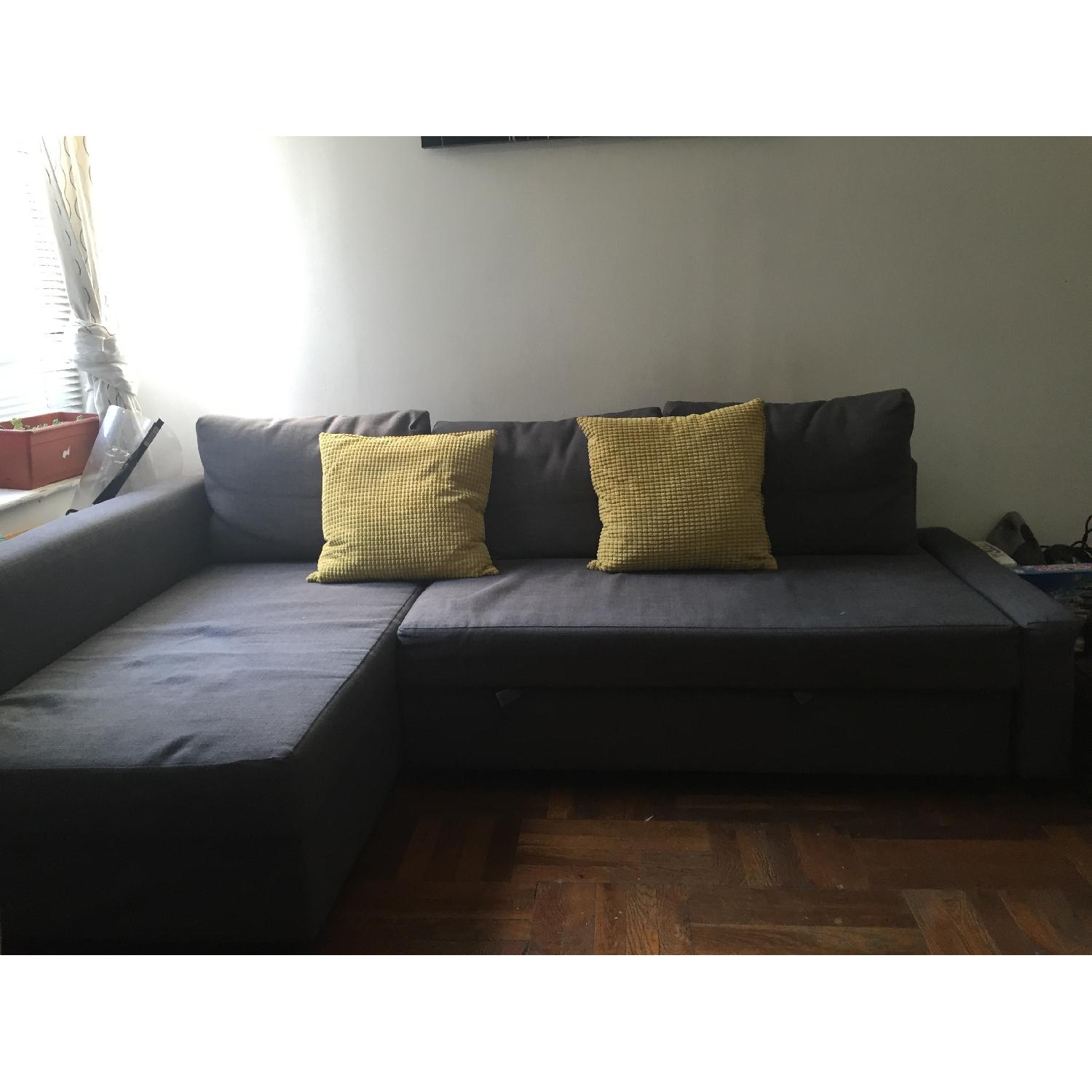 Ikea Grey Sectional Couch AptDeco