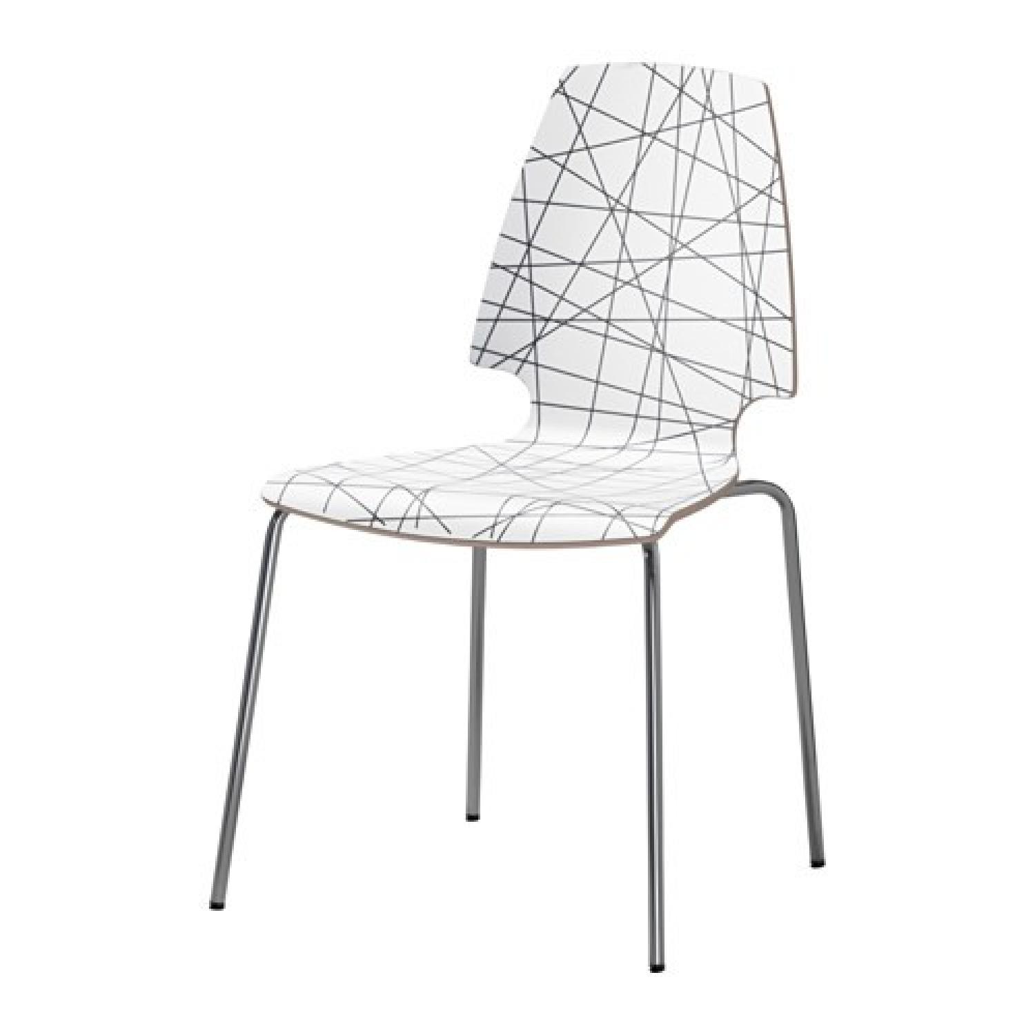 ☆希少☆IKEA VILMAR 廃盤 チェア レトロポップな4脚セット Ikea Vilmar Chairs - Pair - AptDeco