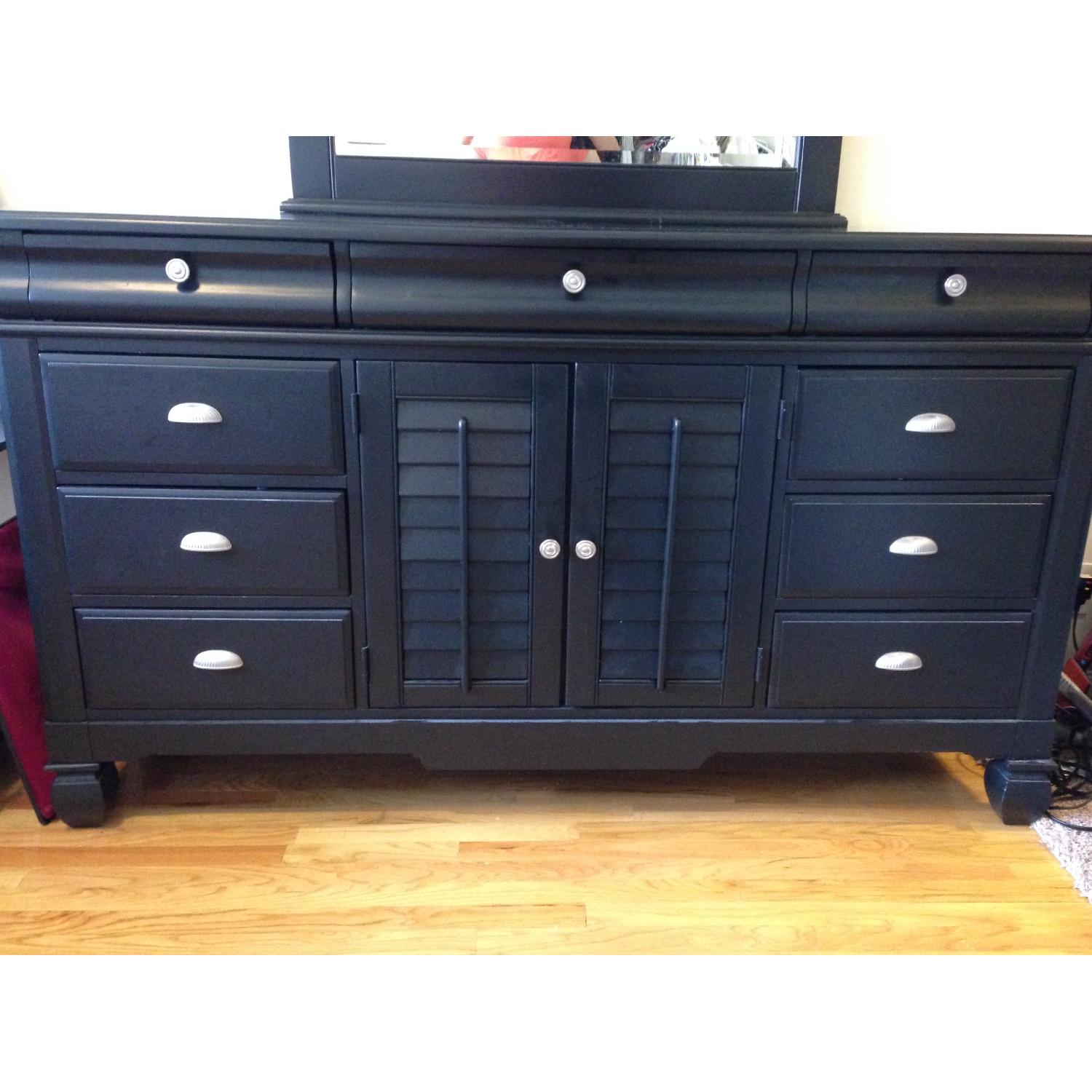 American Signature Furniture Plantation Cove Dresser w/ Mirror - image-3