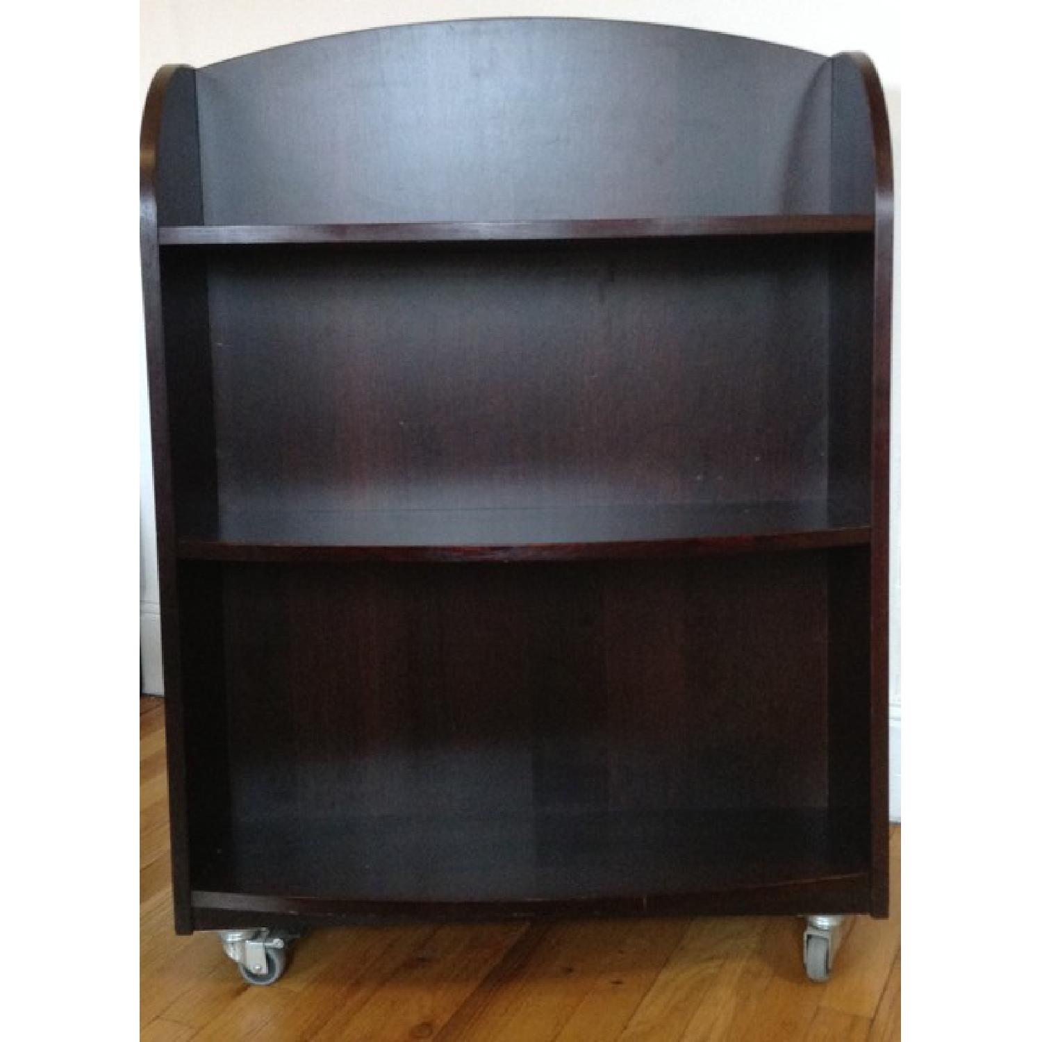 Levenger Book Nomad Rolling LIbrary Cart - image-1