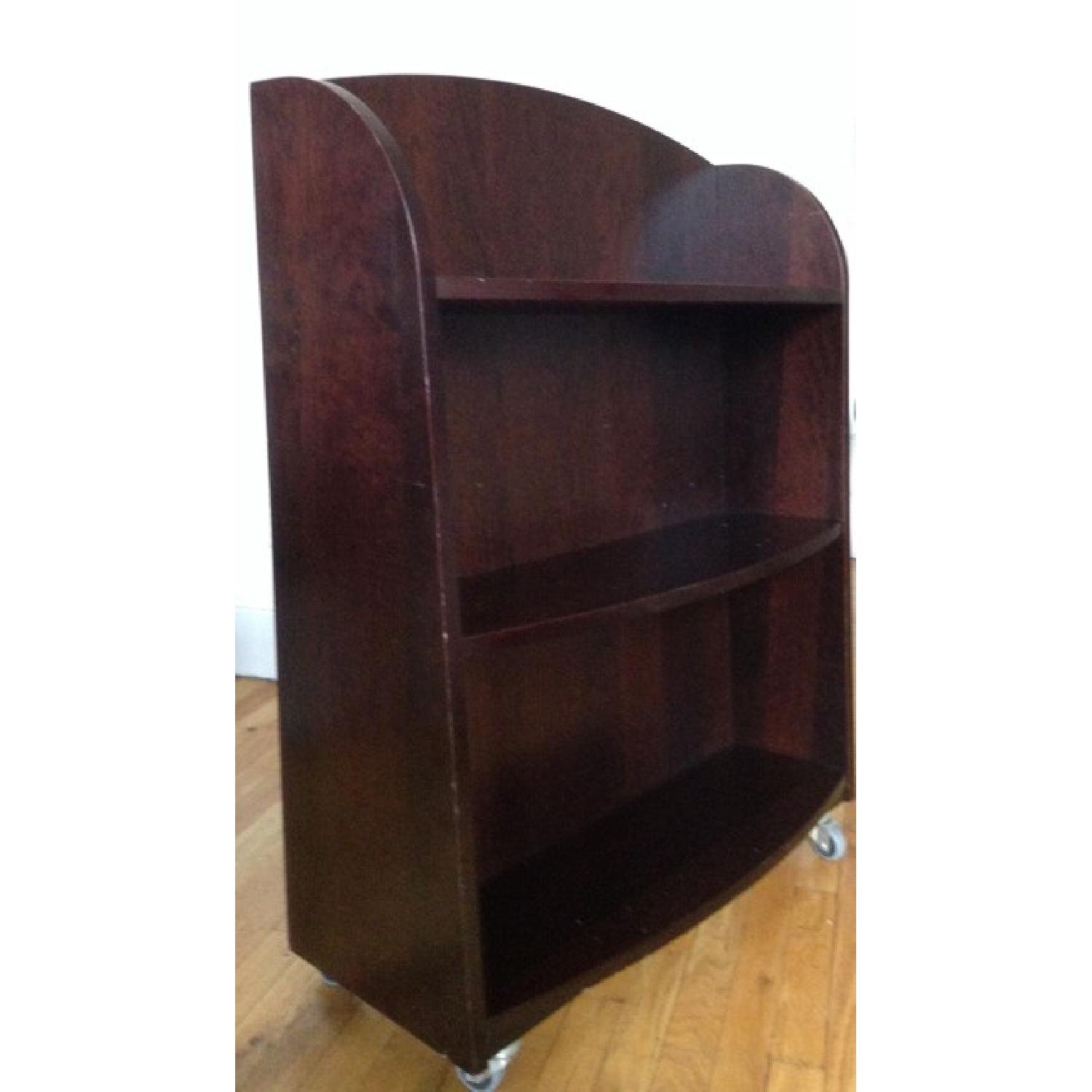 Levenger Book Nomad Rolling LIbrary Cart - image-7