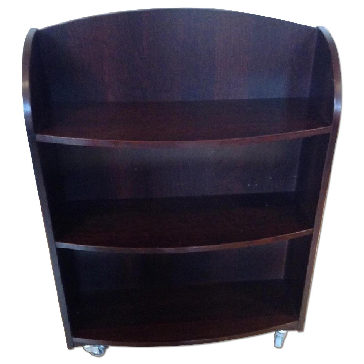 Levenger Book Nomad Rolling LIbrary Cart AptDeco