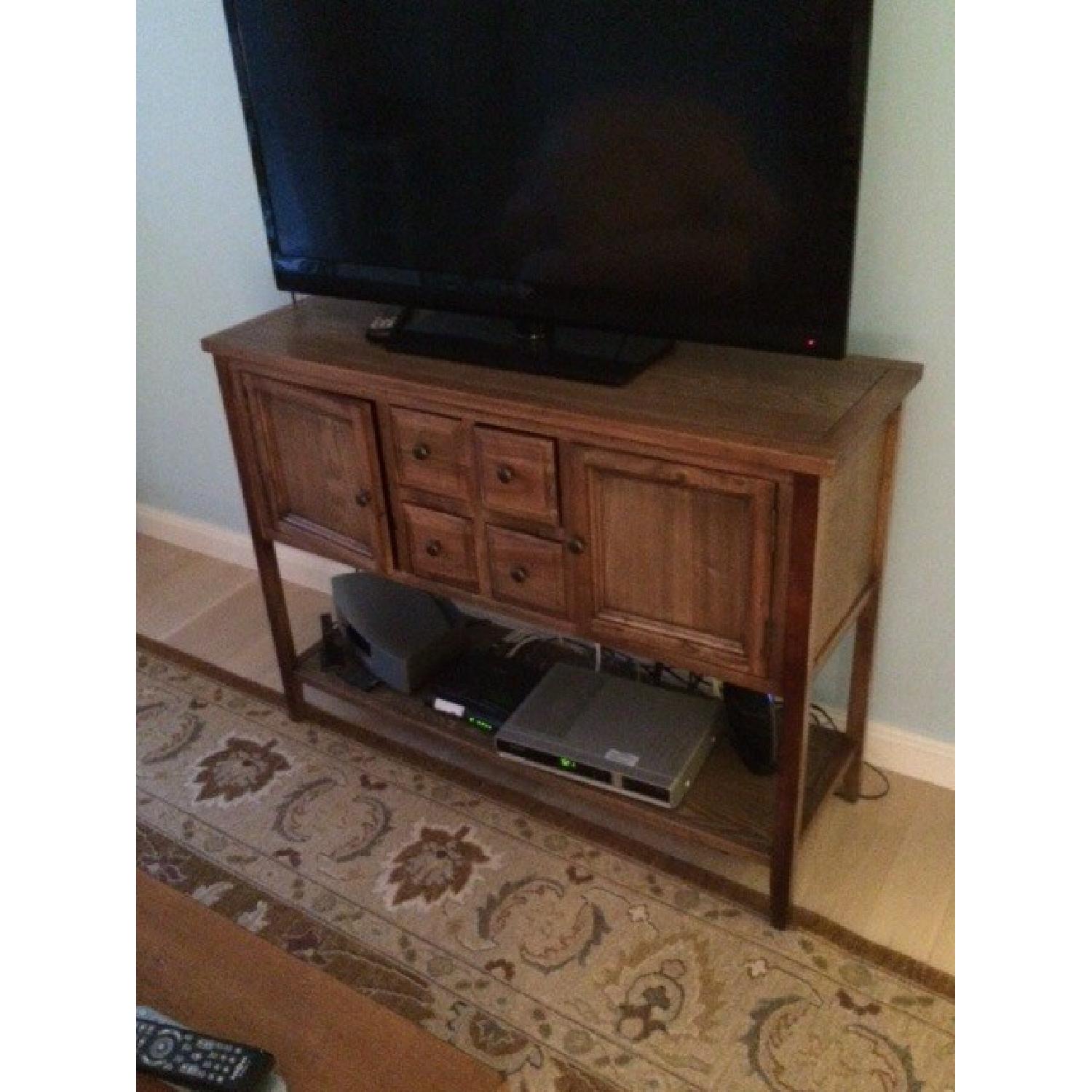Wooden Coffee Table + Coffee Stand/Side Table - image-1