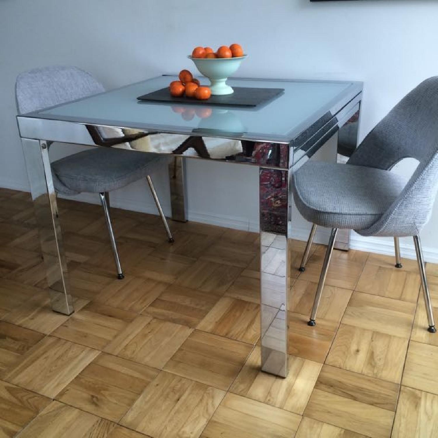 Bontempi Casa Extendable Glass Dining Table - image-1