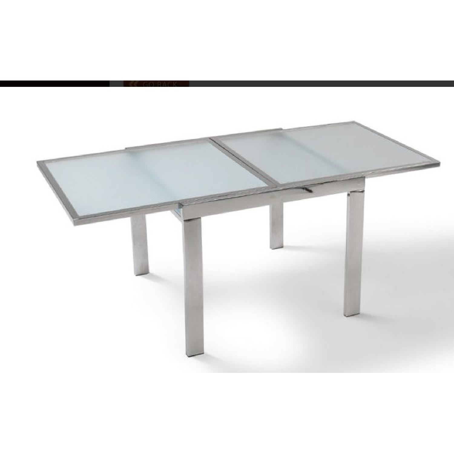 Bontempi Casa Extendable Glass Dining Table - image-7