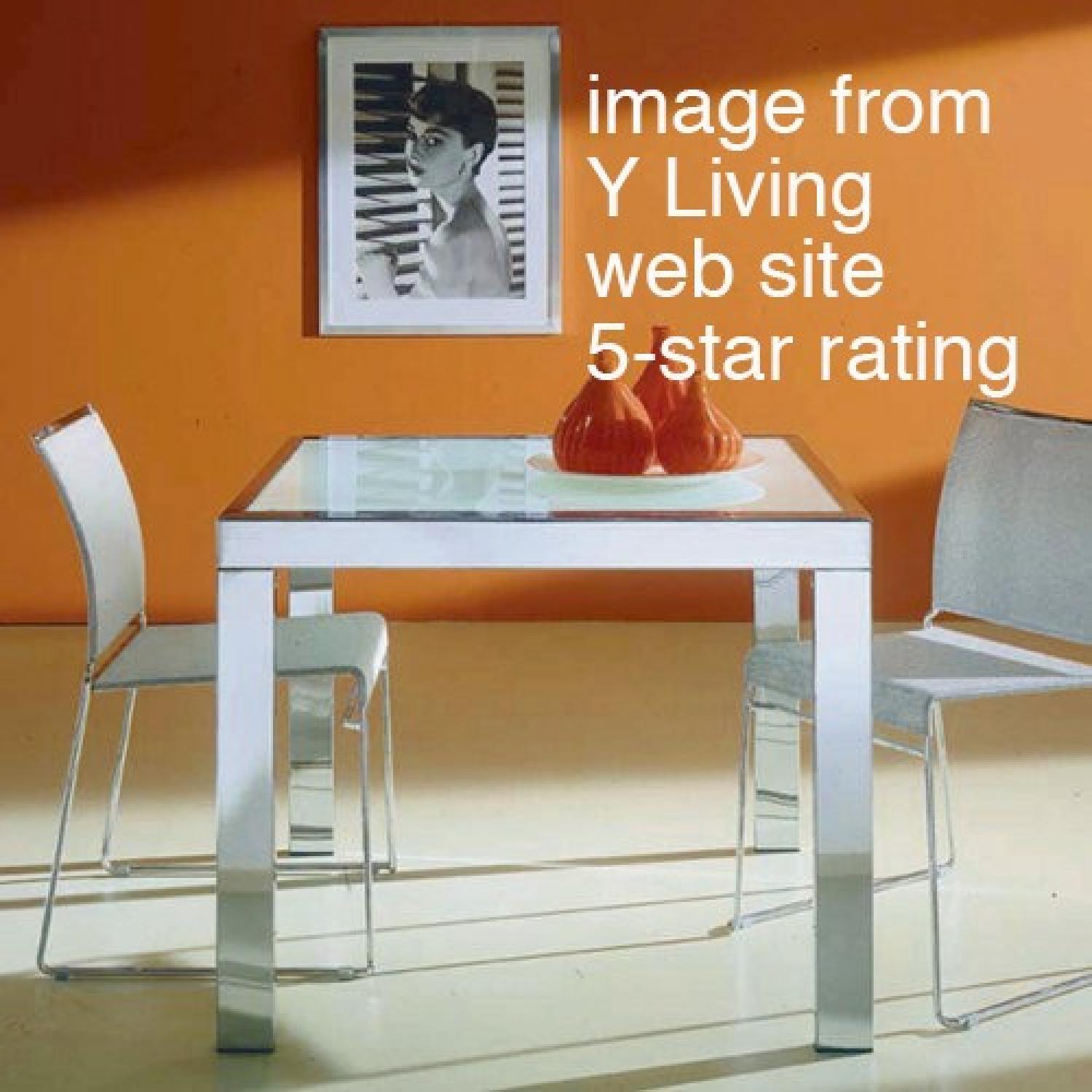 Bontempi Casa Extendable Glass Dining Table - image-8