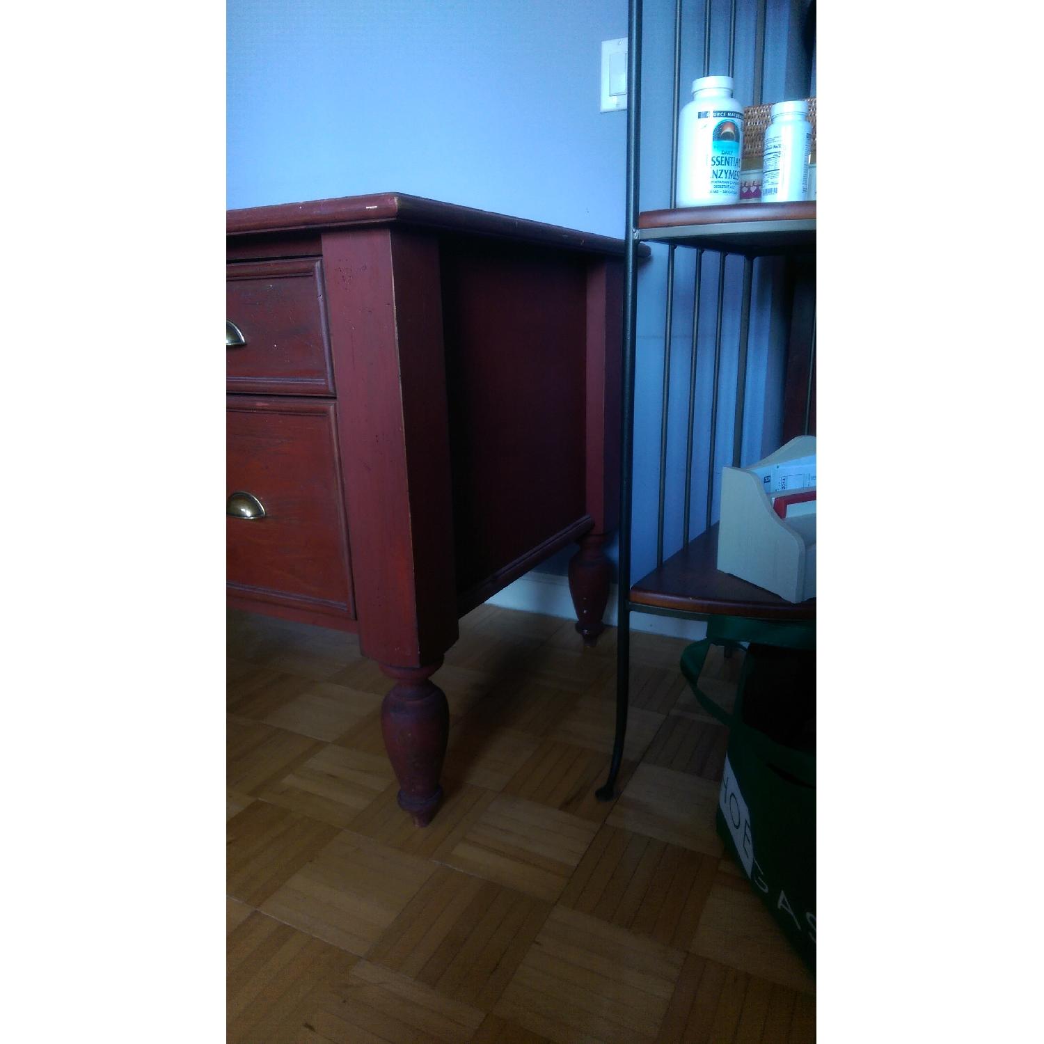 Antique Wooden Desk - image-2