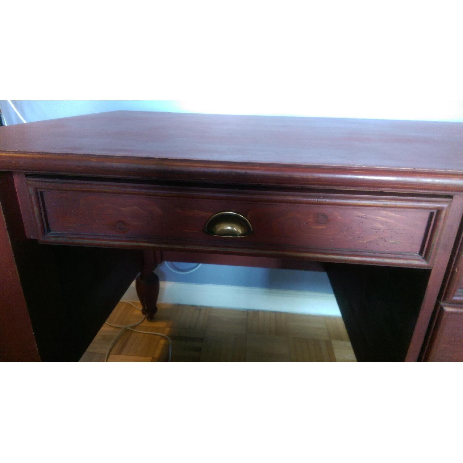 Antique Wooden Desk - image-9