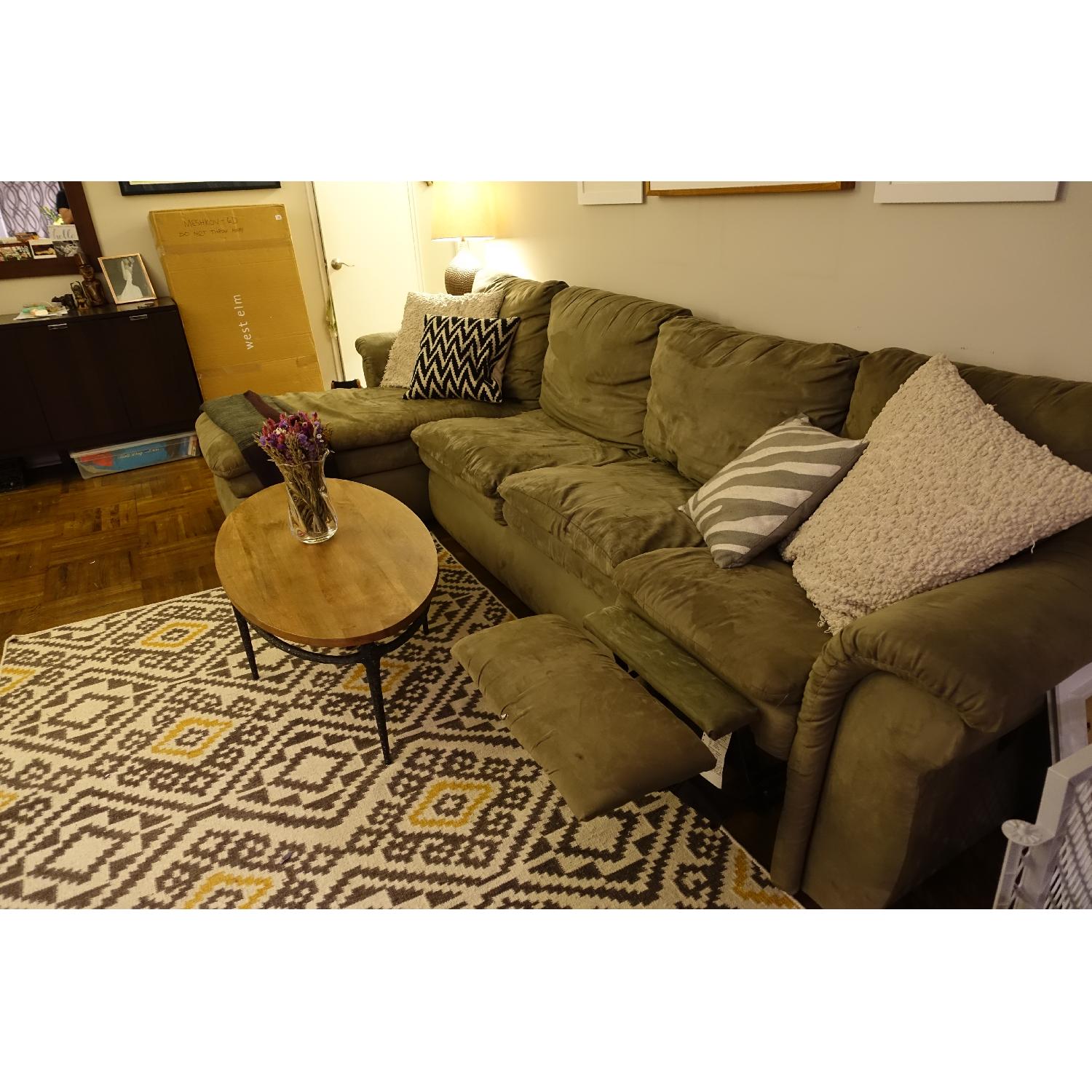 La-Z-Boy Devon Sleeper Sectional Sofa - image-2