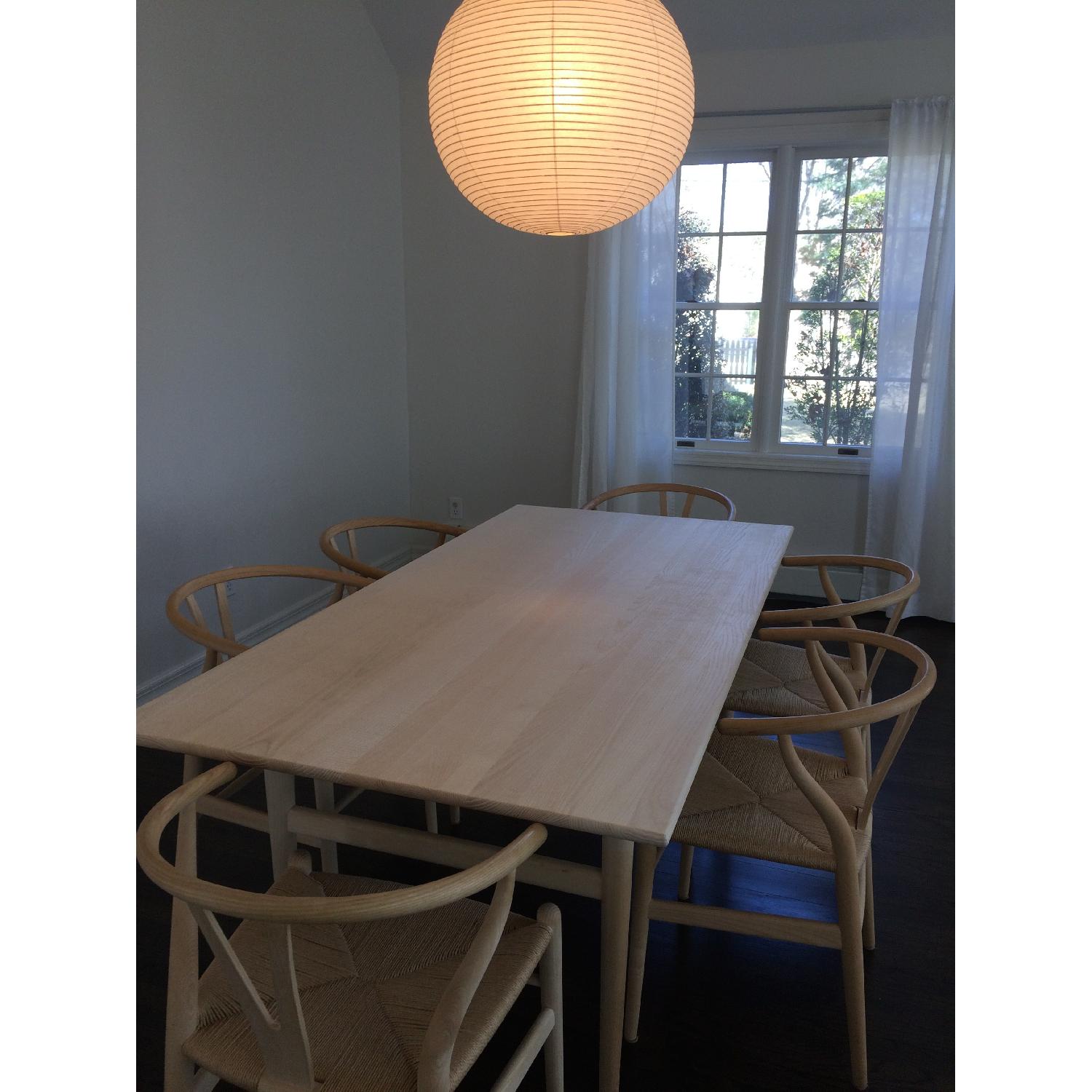Hans Wegner Dining Table w/ 6 Chairs - image-3