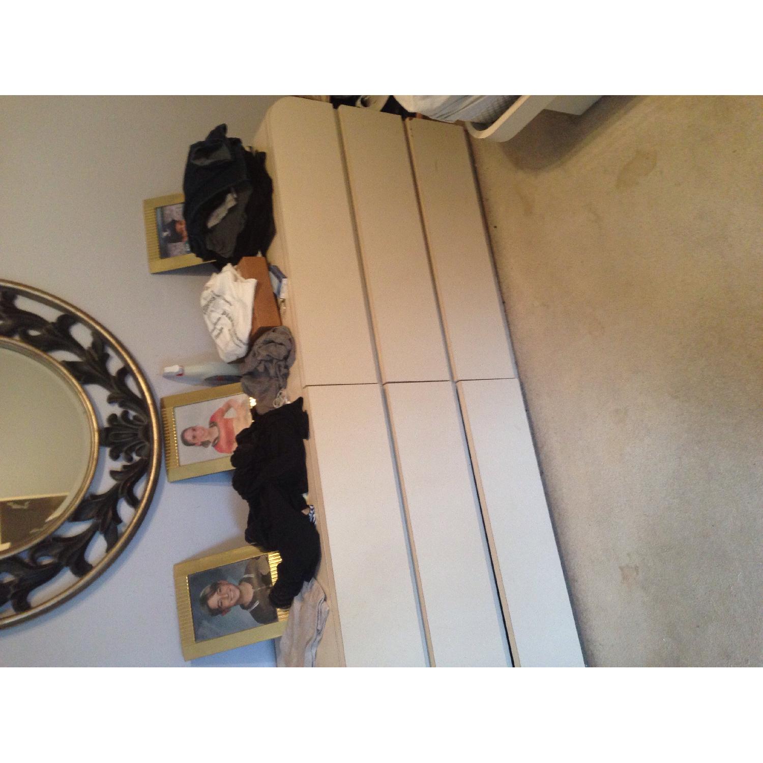 Bone Formica Bedroom Set - image-1