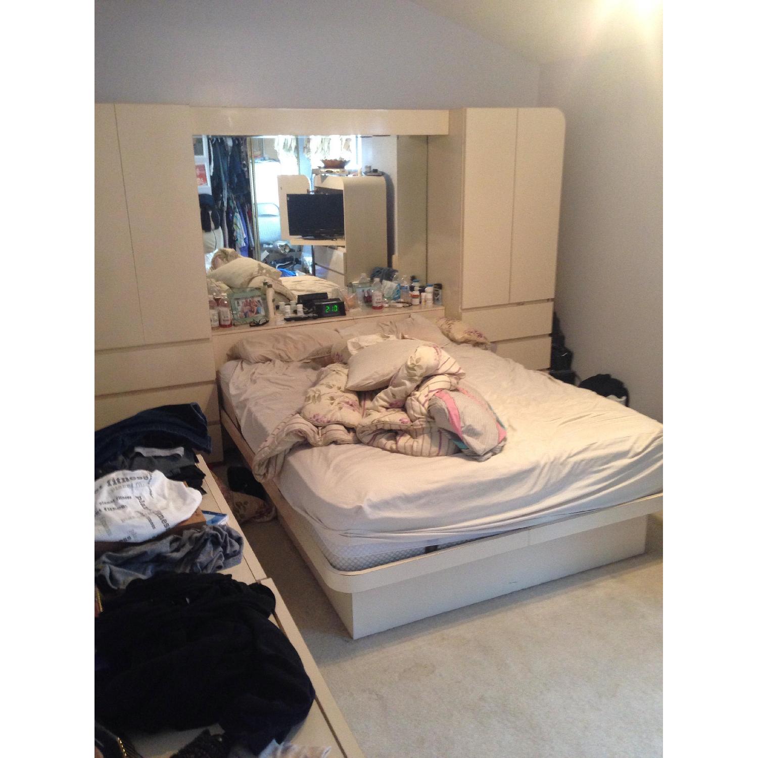 Bone Formica Bedroom Set - image-3