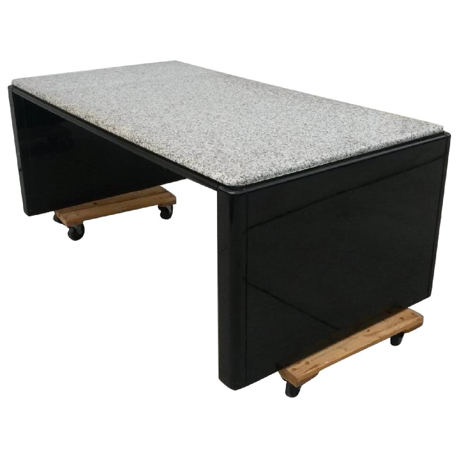 Metropolitan Furniture Granite Office Desk AptDeco