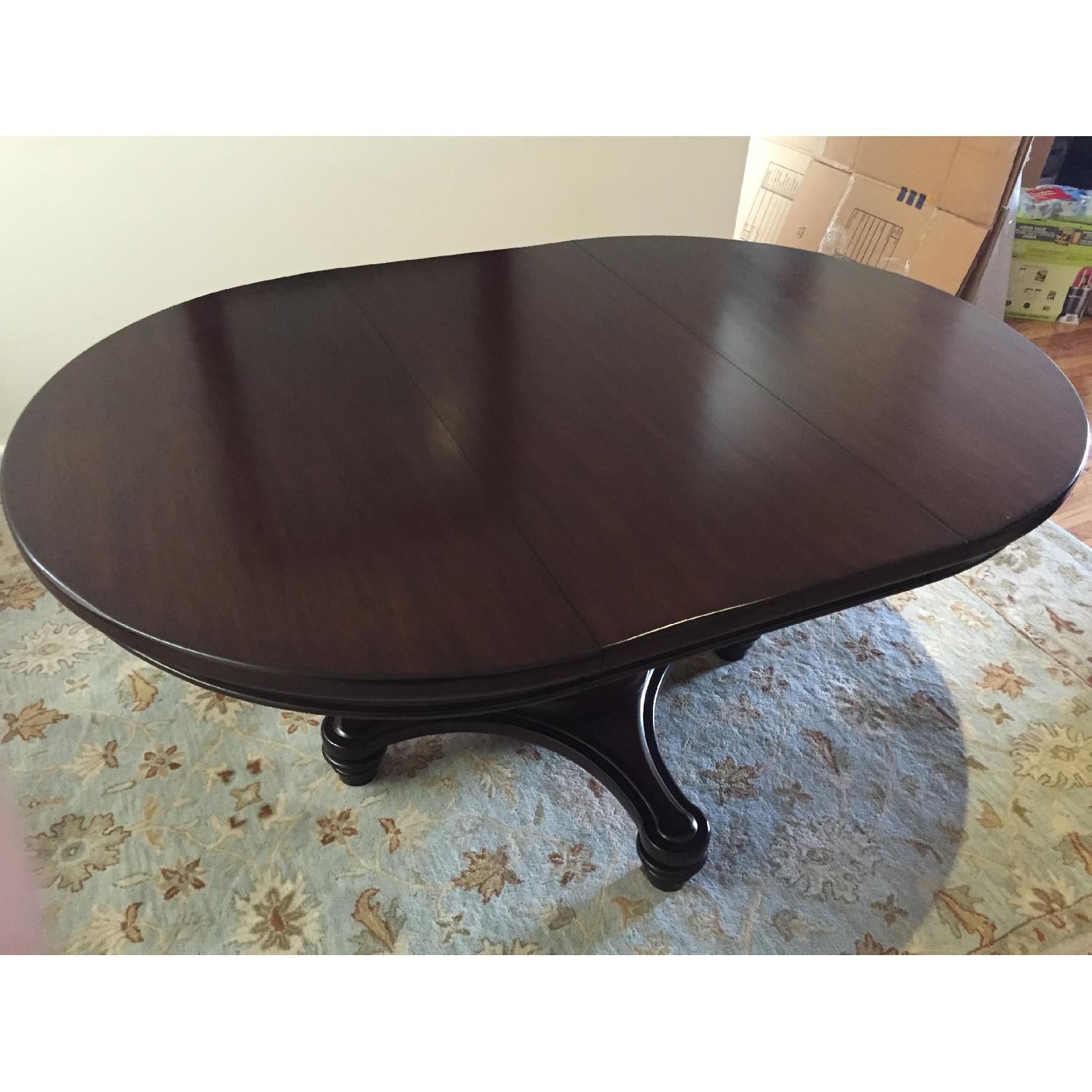 Pottery Barn Montego Round Extendable Dining Table - image-1