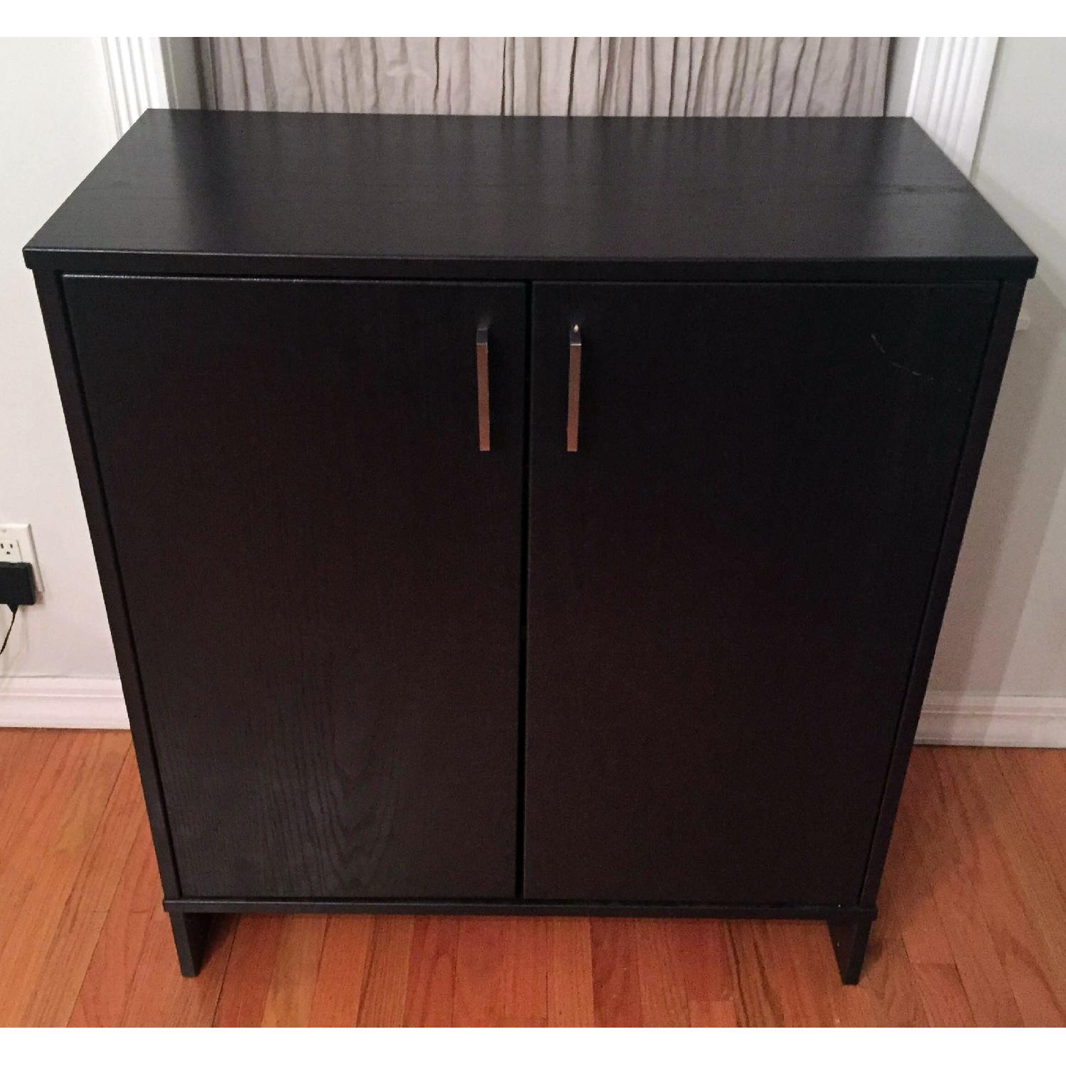 Ikea Black Storage Cabinet - image-3