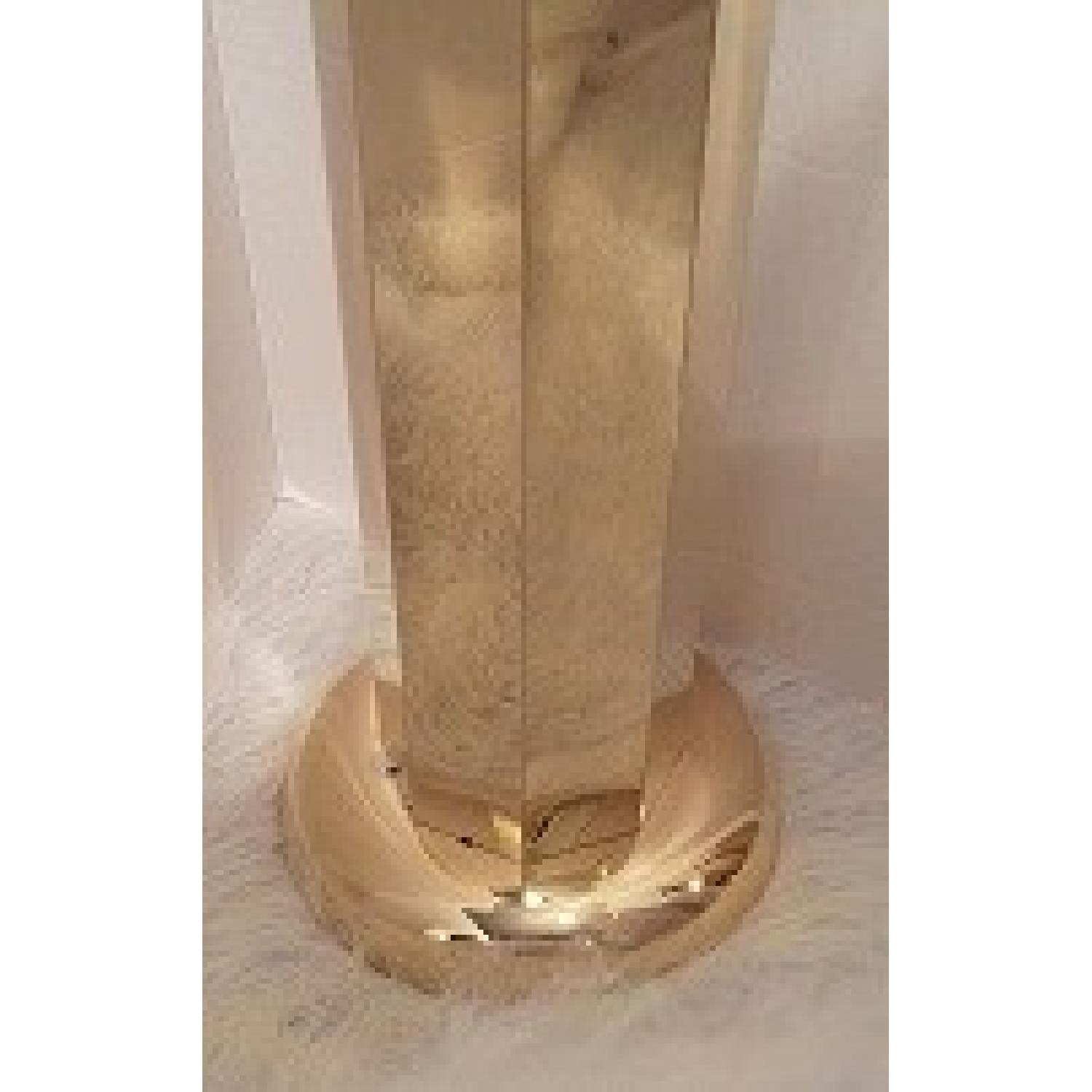 Clover Lamp Company 1960s Mid Century Modern Brass Trophy Lamps - Pair - image-10