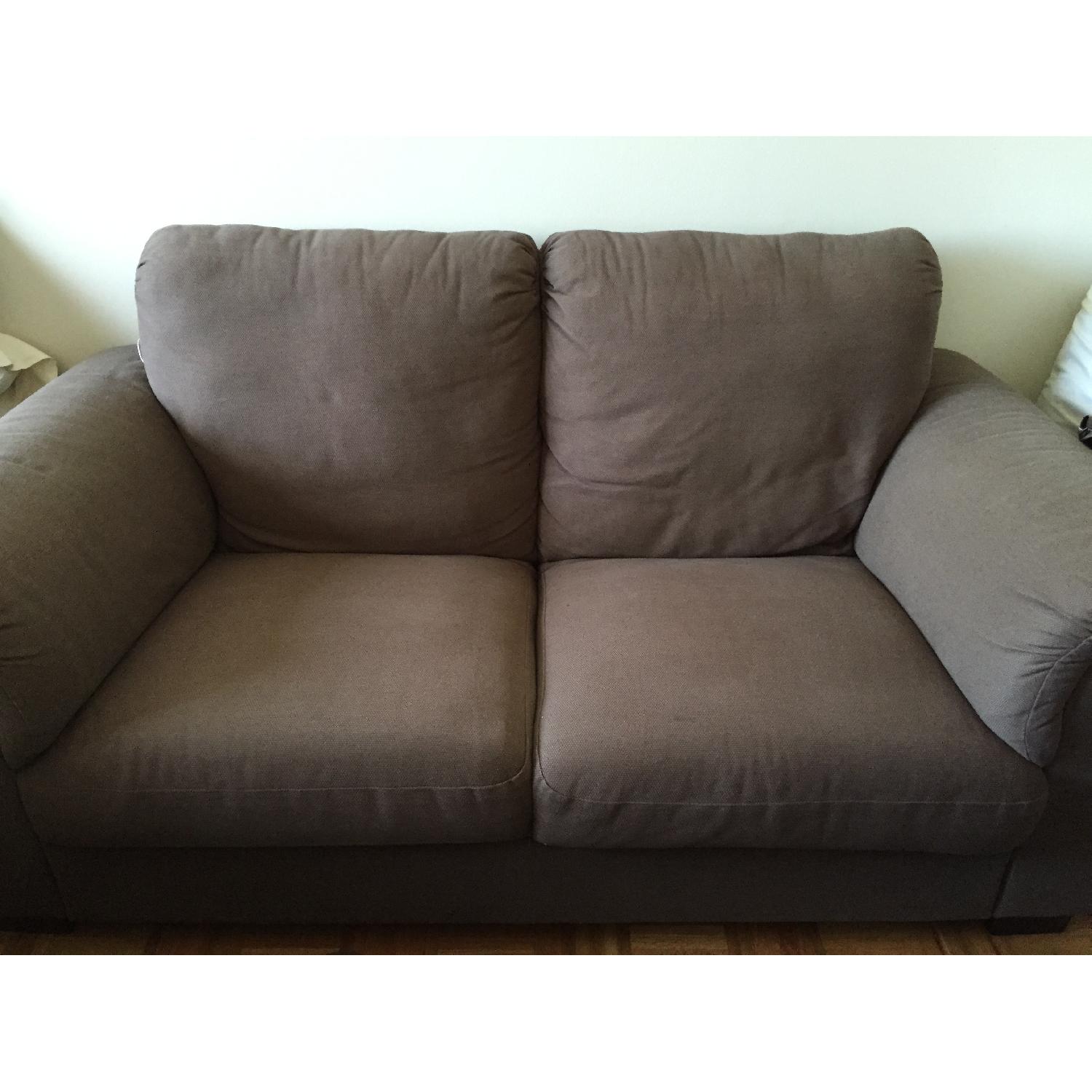 Ikea Tidafors Loveseat Sofa + Armchair AptDeco