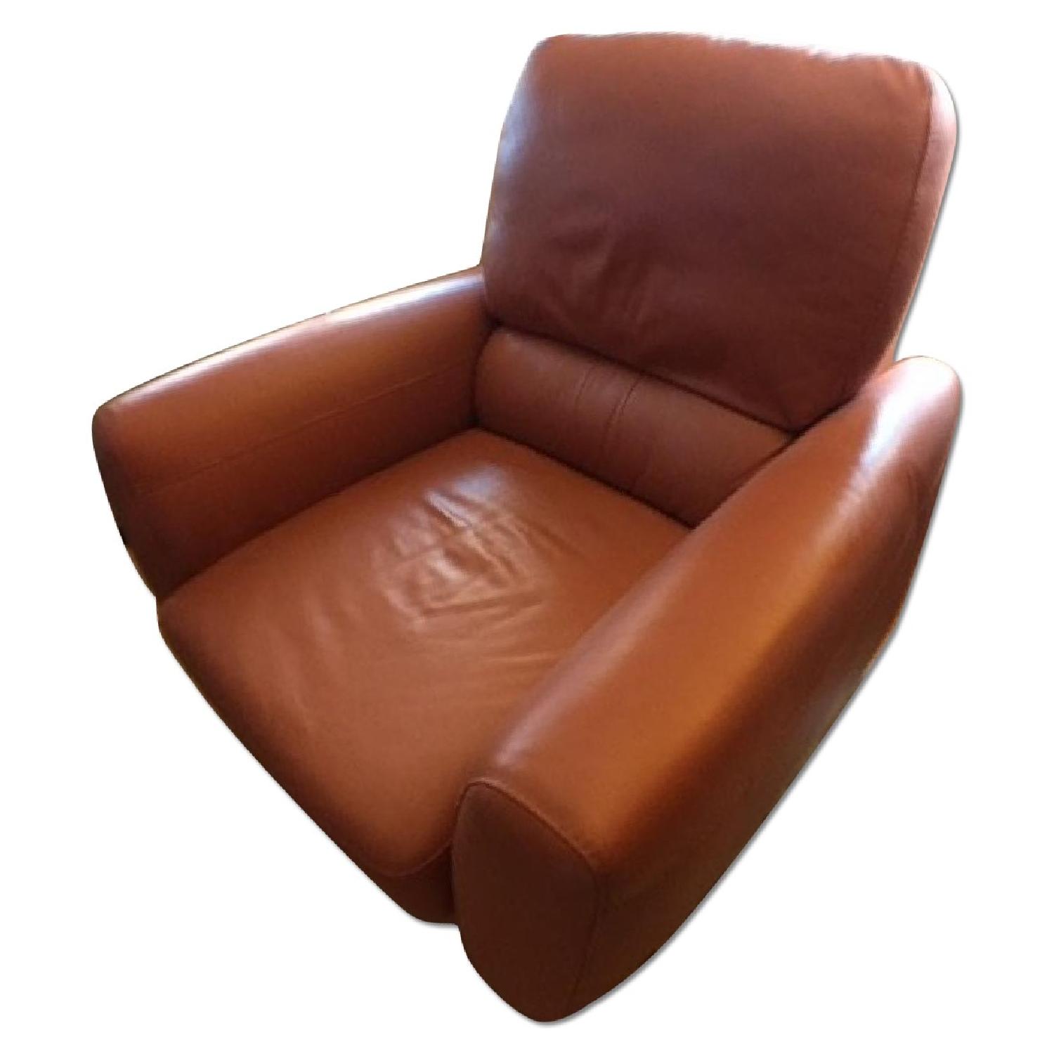 Macy's Lever-Less Recliner - image-0
