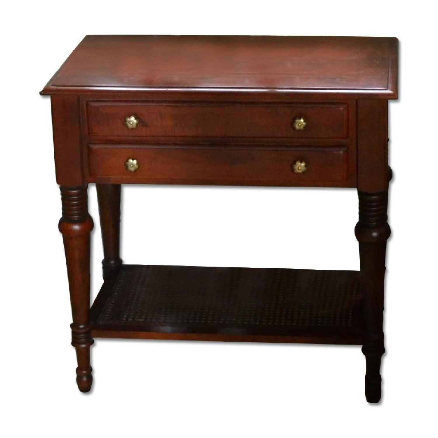Ethan Allen Night Stands Pair AptDeco