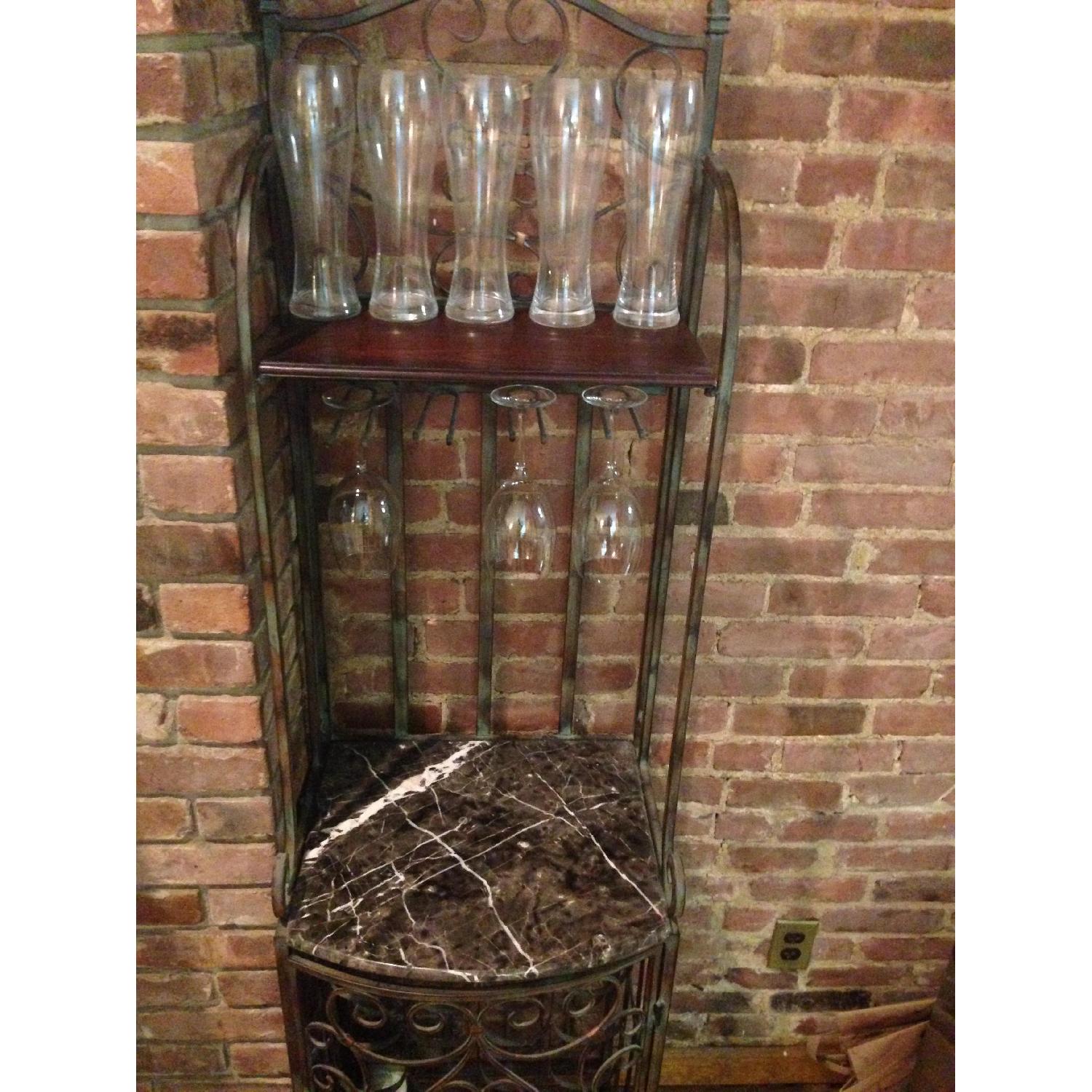 Wrought Iron Wine Rack - image-1