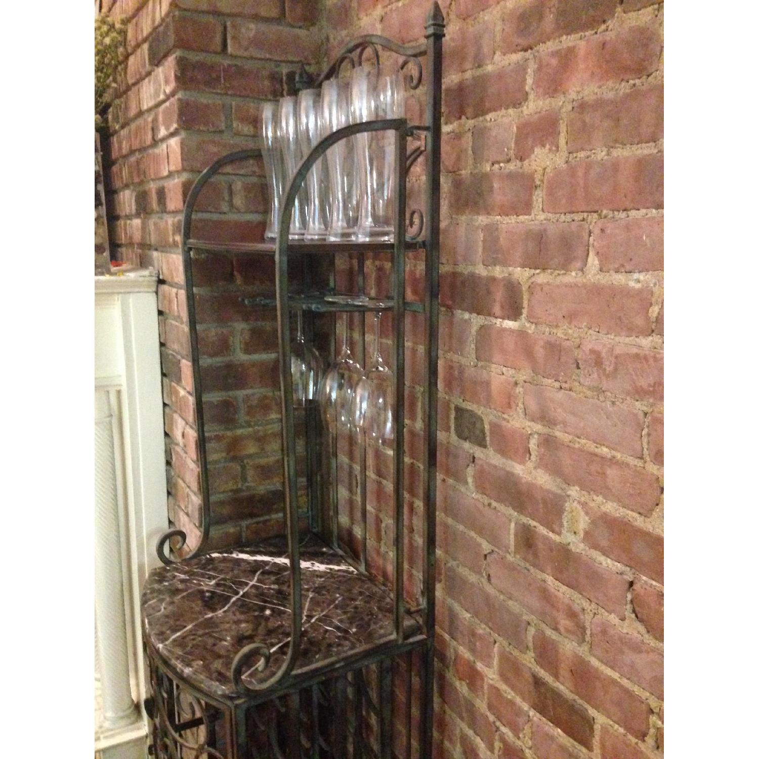 Wrought Iron Wine Rack - image-2