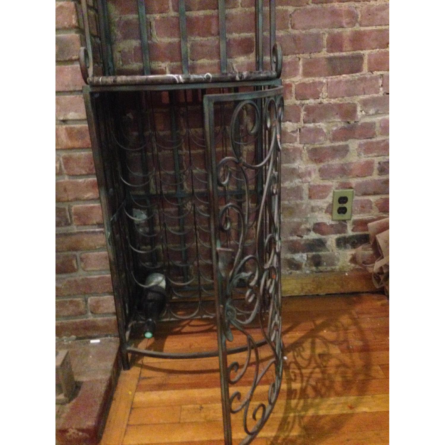Wrought Iron Wine Rack - image-4