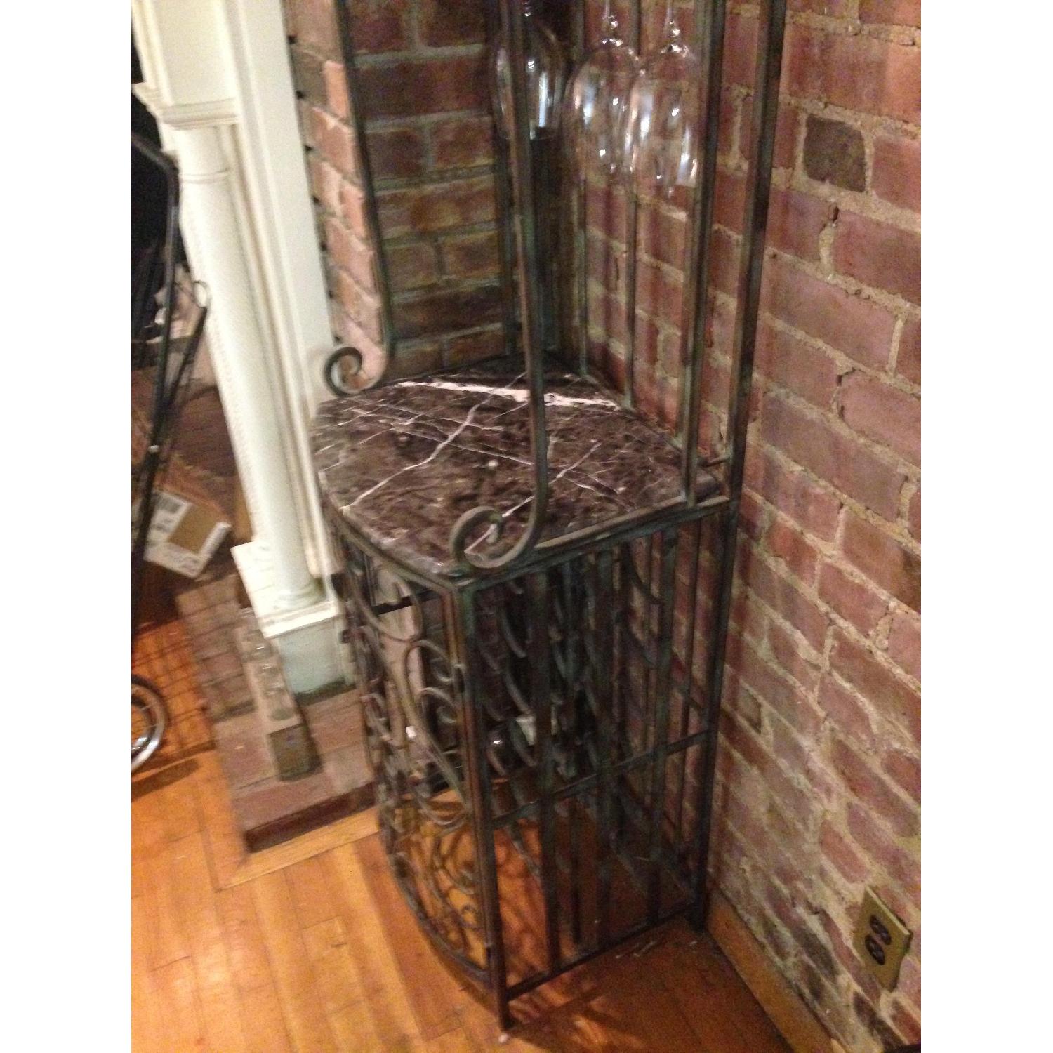Wrought Iron Wine Rack - image-6