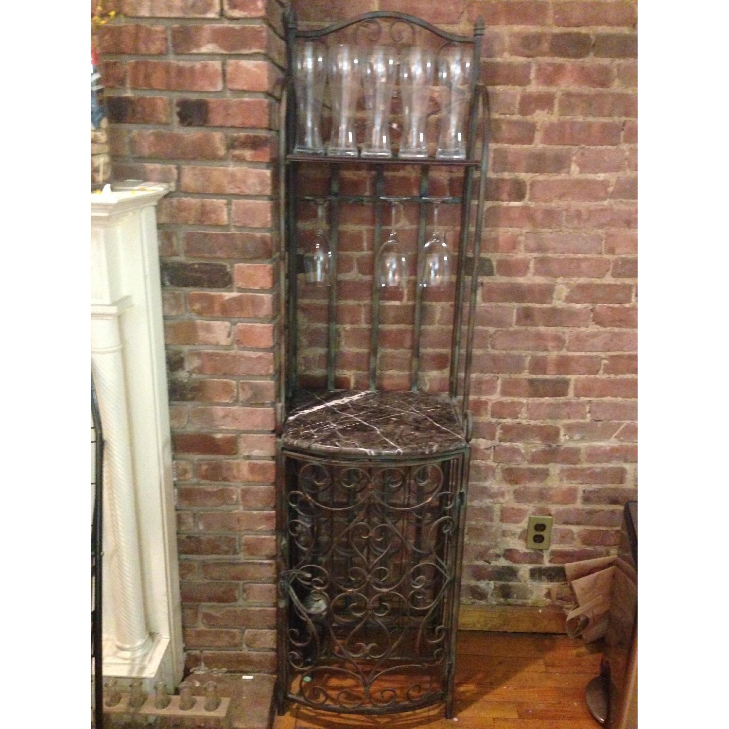 Wrought Iron Wine Rack - image-7