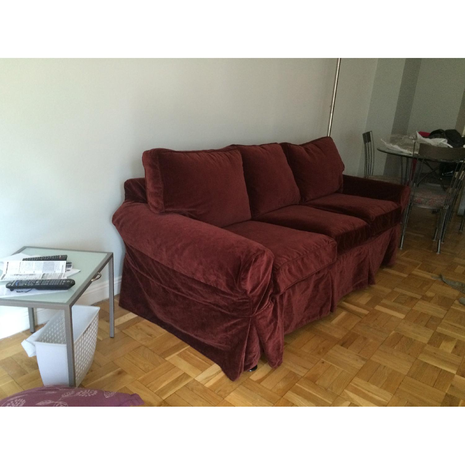 Pottery Barn PB Basic Queen Sleeper Sofa - image-7