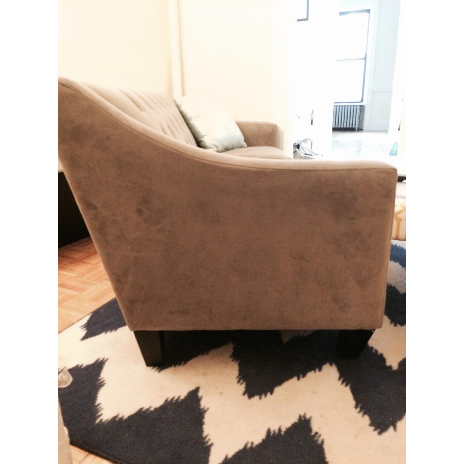 Grey Tufted Sofa - image-4