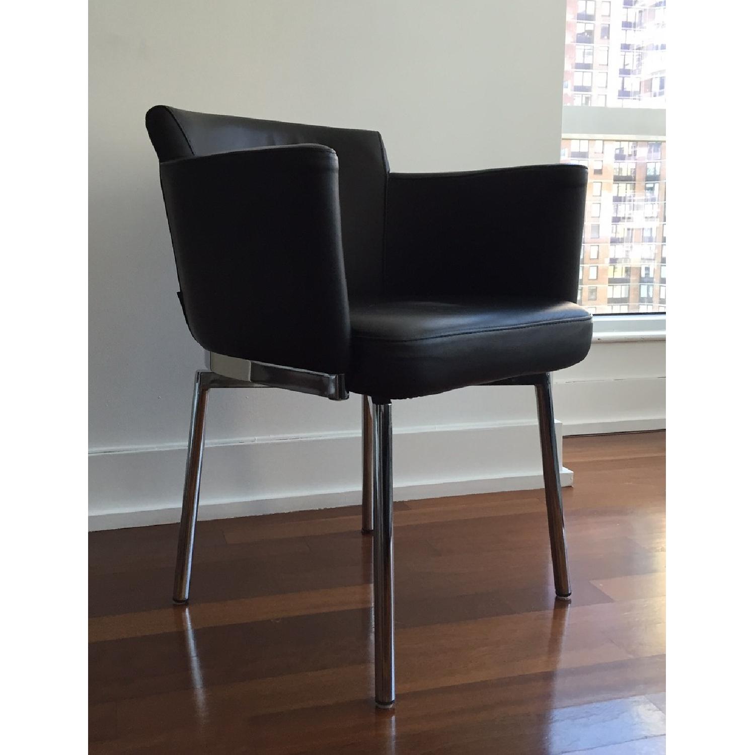 La Nuova Casa Italia Bistro Table w/ 2 Swivel Chairs - image-2