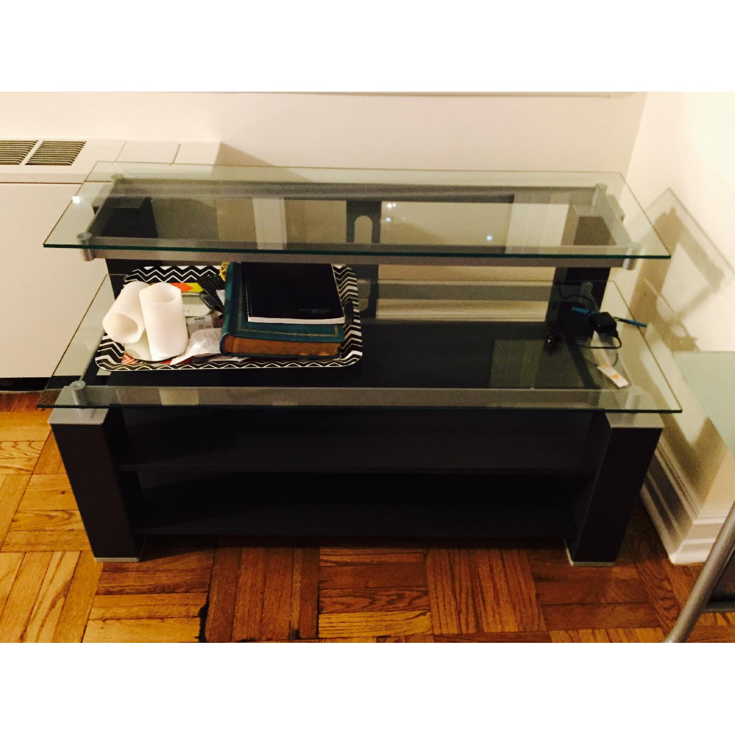 Glass TV Stand - image-1