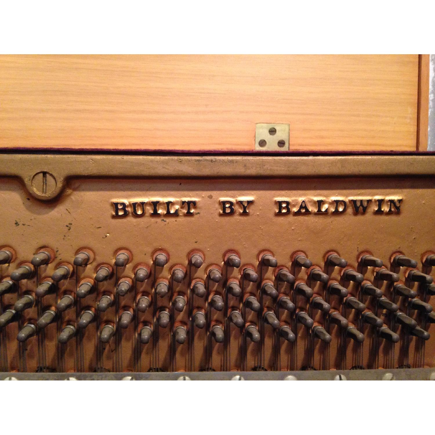 Baldwin Upright Hamilton Piano w/ Bench - image-6
